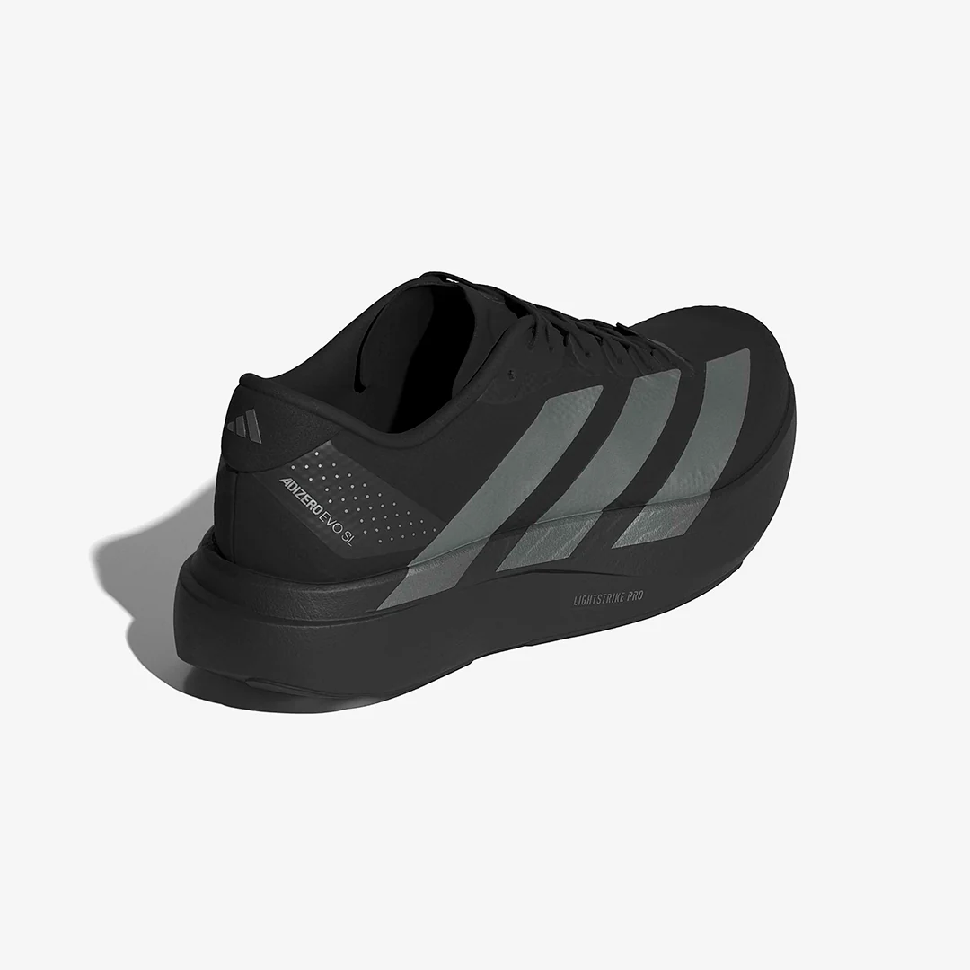 Adidas Men's Evo SL Woven "Black/Carbon" - Image 5