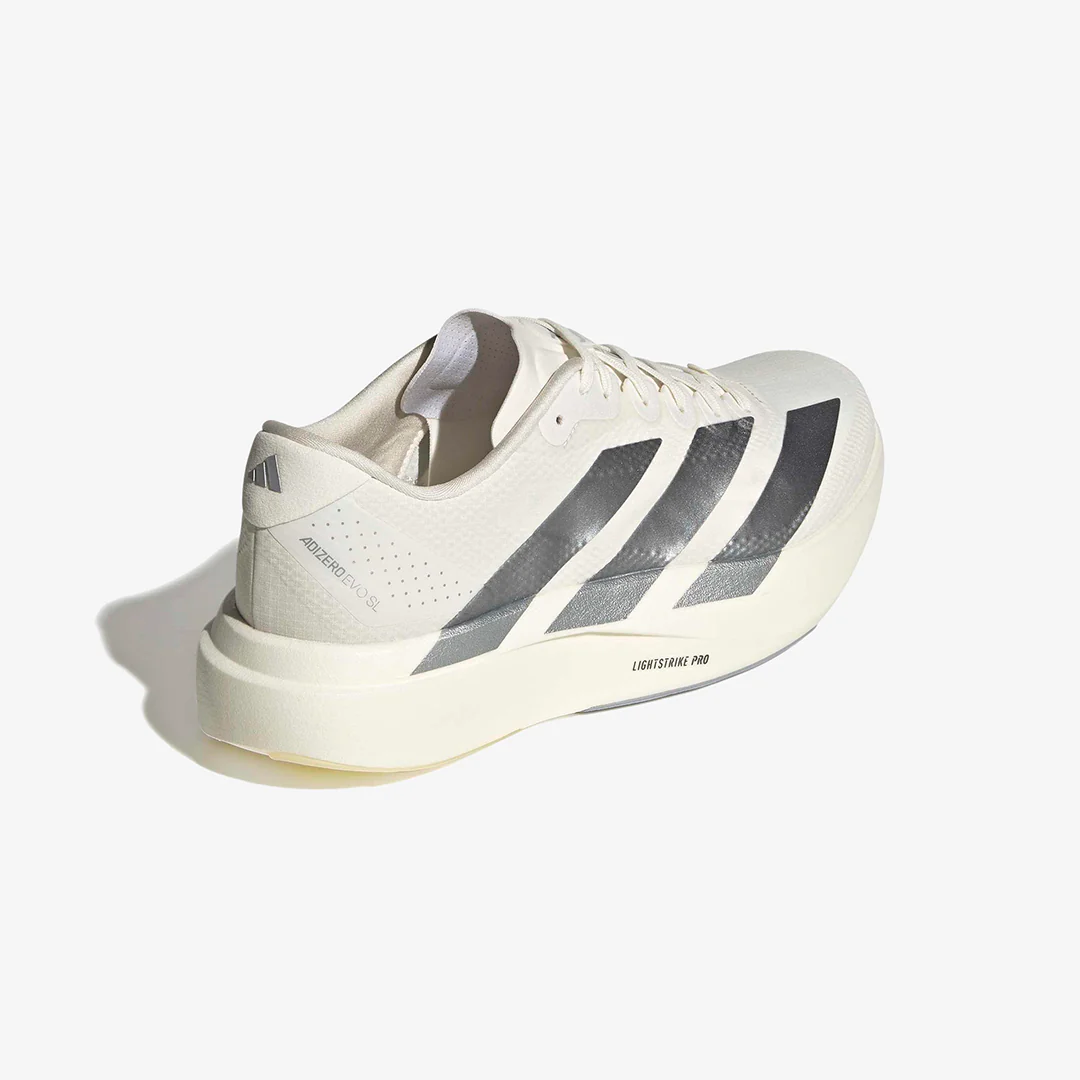 Adidas Men's Evo SL Woven "White/Halo Silver" - Image 5