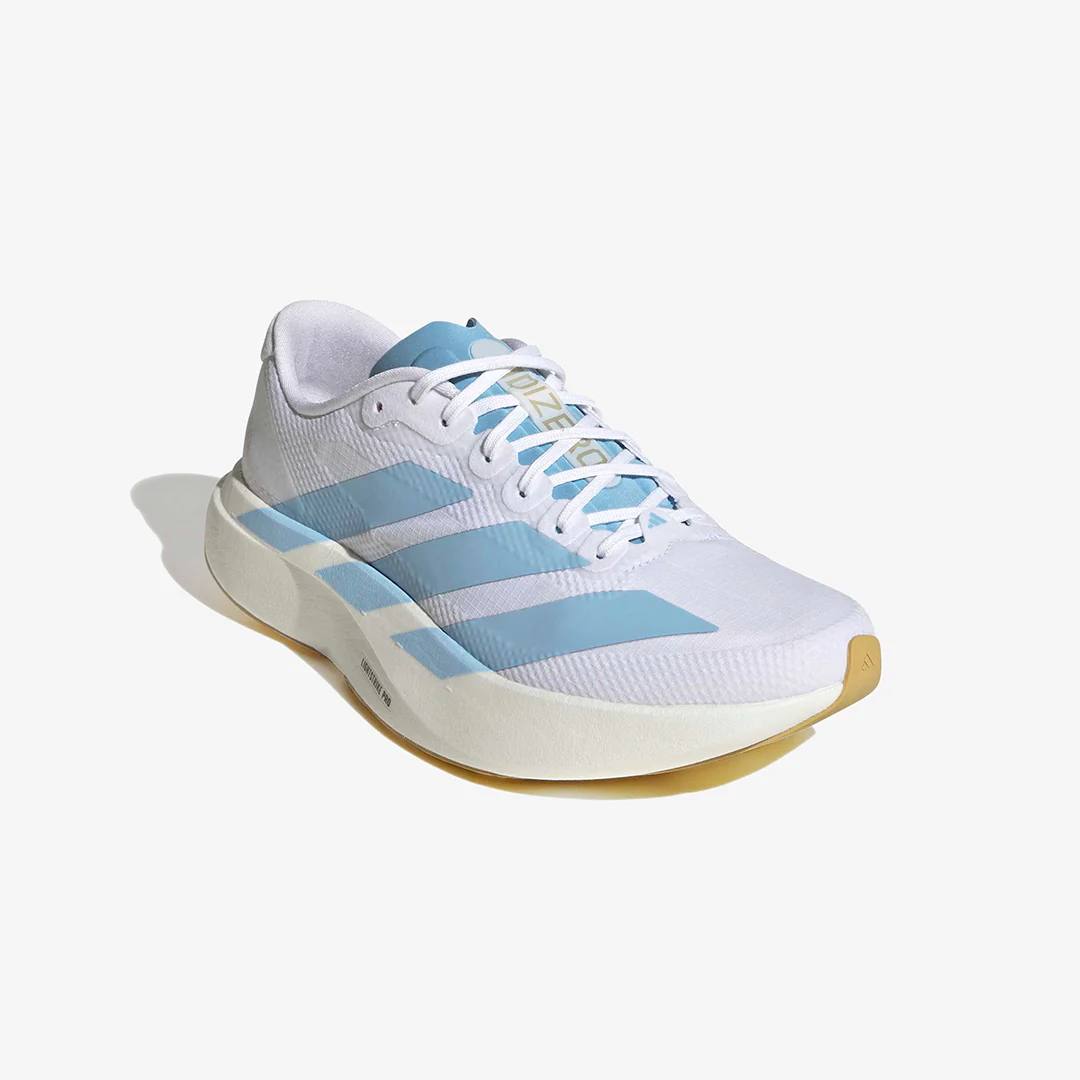 Adidas Women's Evo SL Woven "White/Clear Blue" - Image 3
