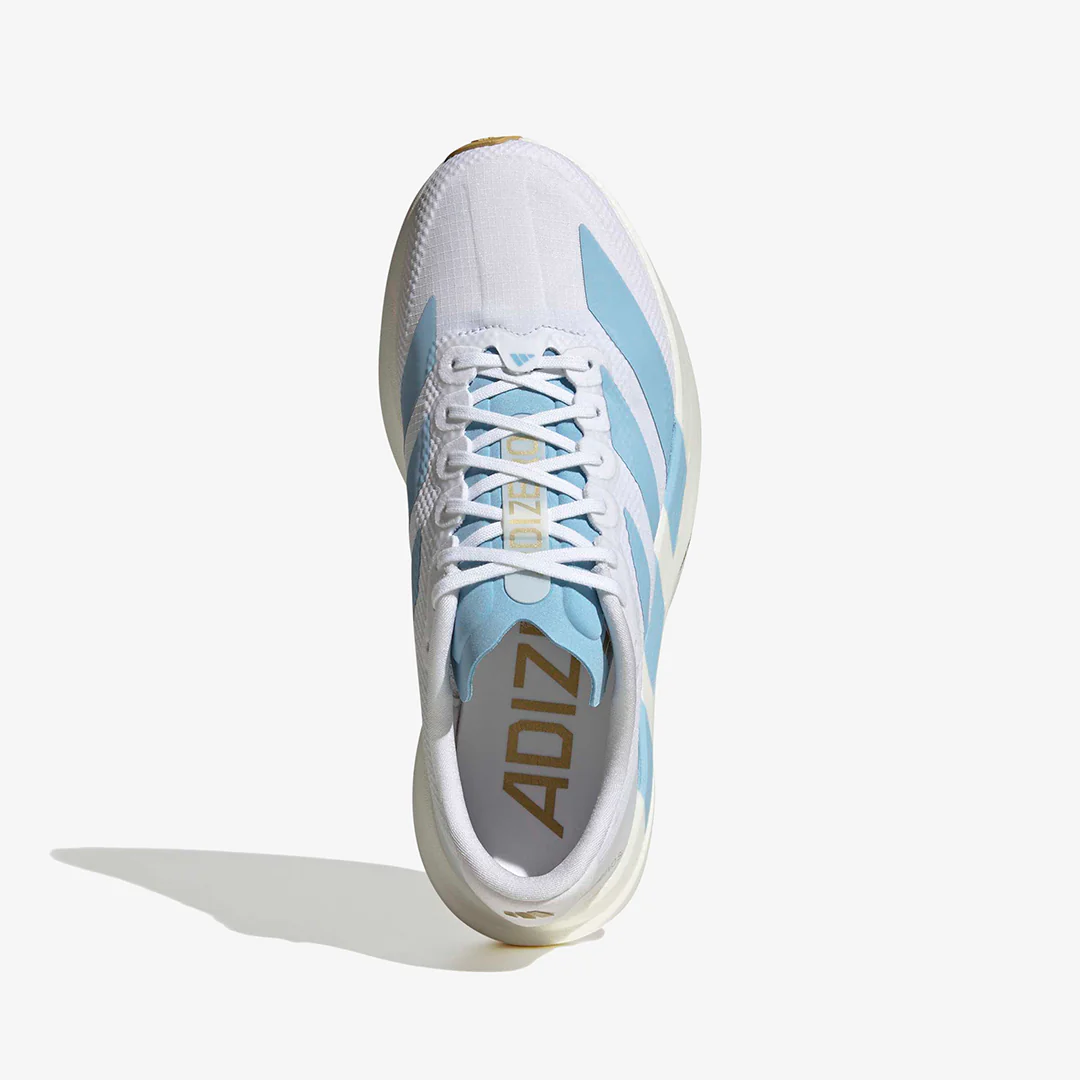 Adidas Women's Evo SL Woven "White/Clear Blue" - Image 4