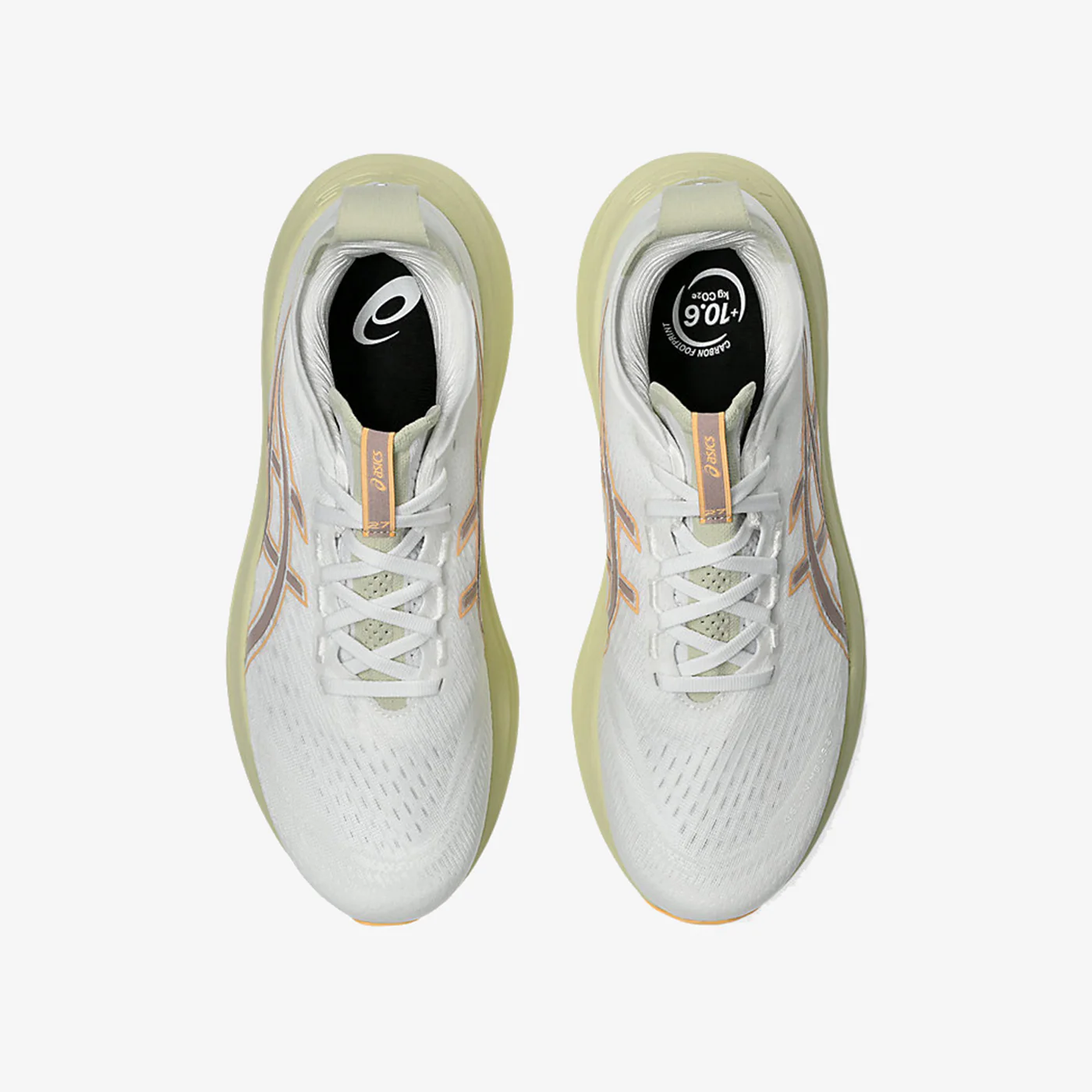 Asics Men's Gel-Nimbus 27 "White/Fawn" - Image 3