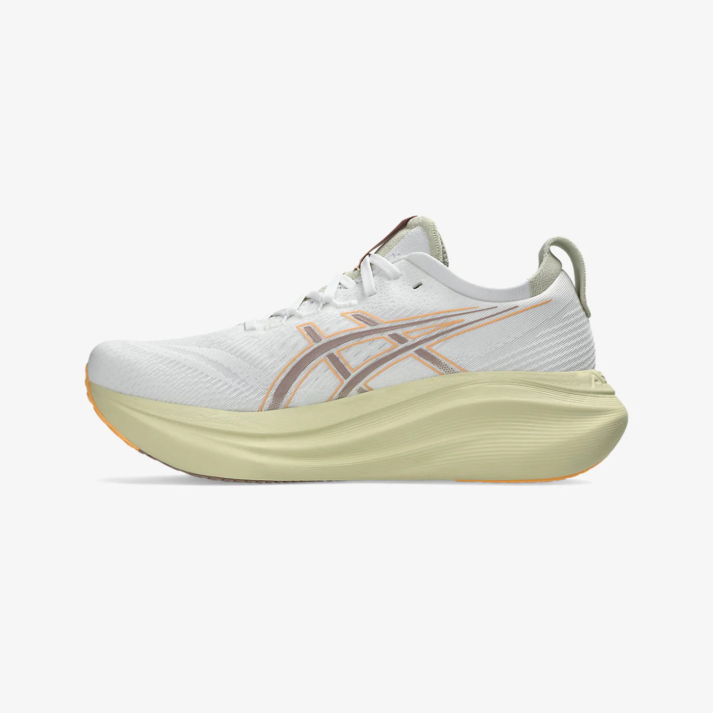 Asics Men's Gel-Nimbus 27 "White/Fawn" - Image 4