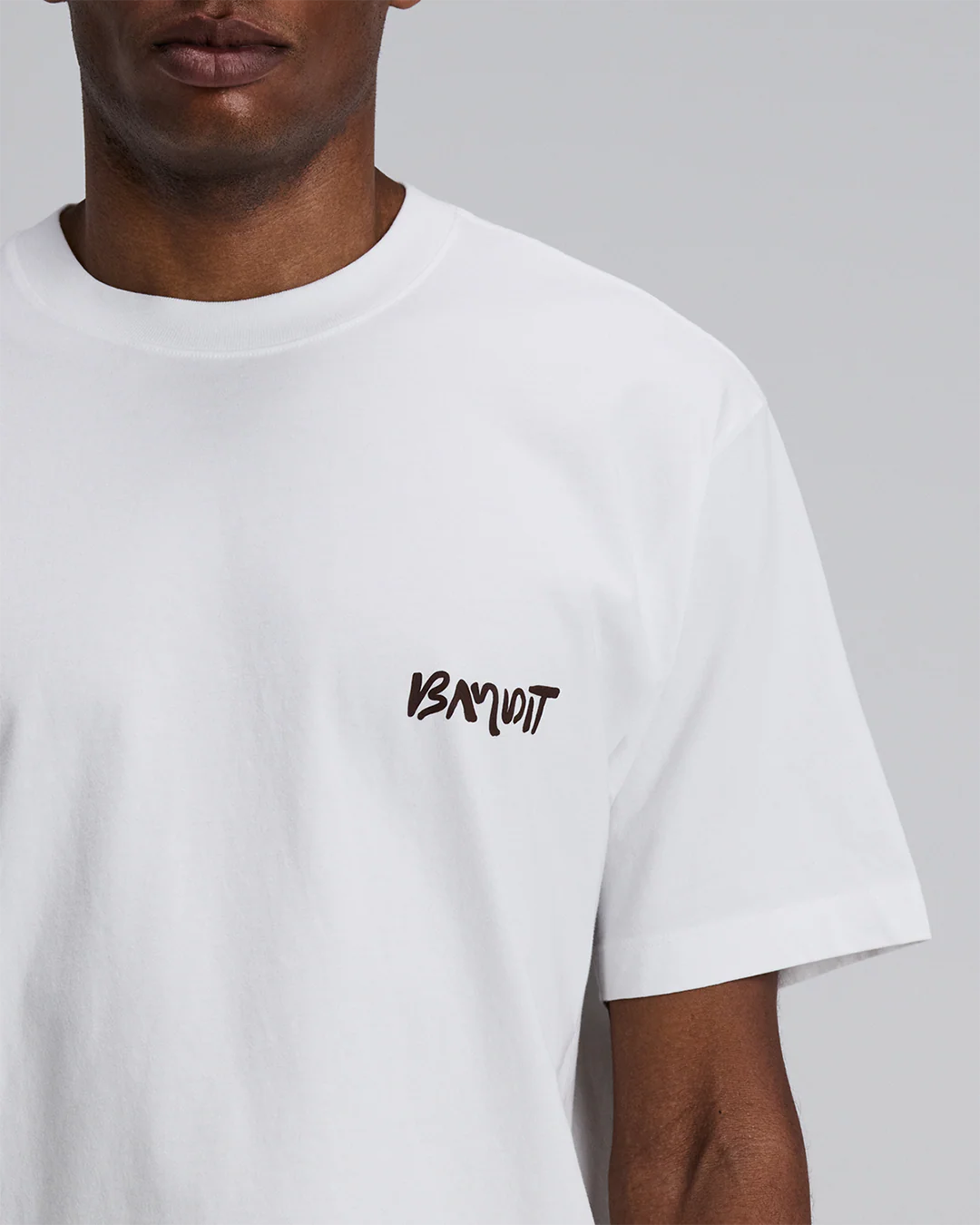 Bandit Men's Classic Cotton Tee "Painted Current" - Image 4