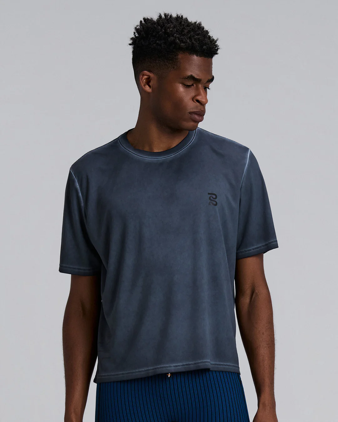 Bandit Men's FrioSoftâ„¢ Performance Box Tee "Anthracite SaltFadeâ„¢" - Image 2