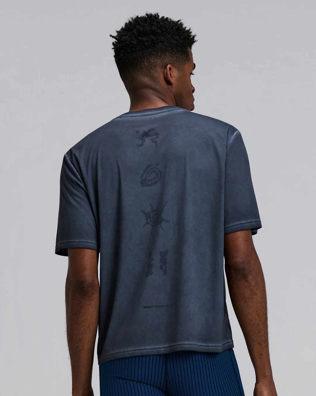 Bandit Men's FrioSoftâ„¢ Performance Box Tee "Anthracite SaltFadeâ„¢" - Image 3