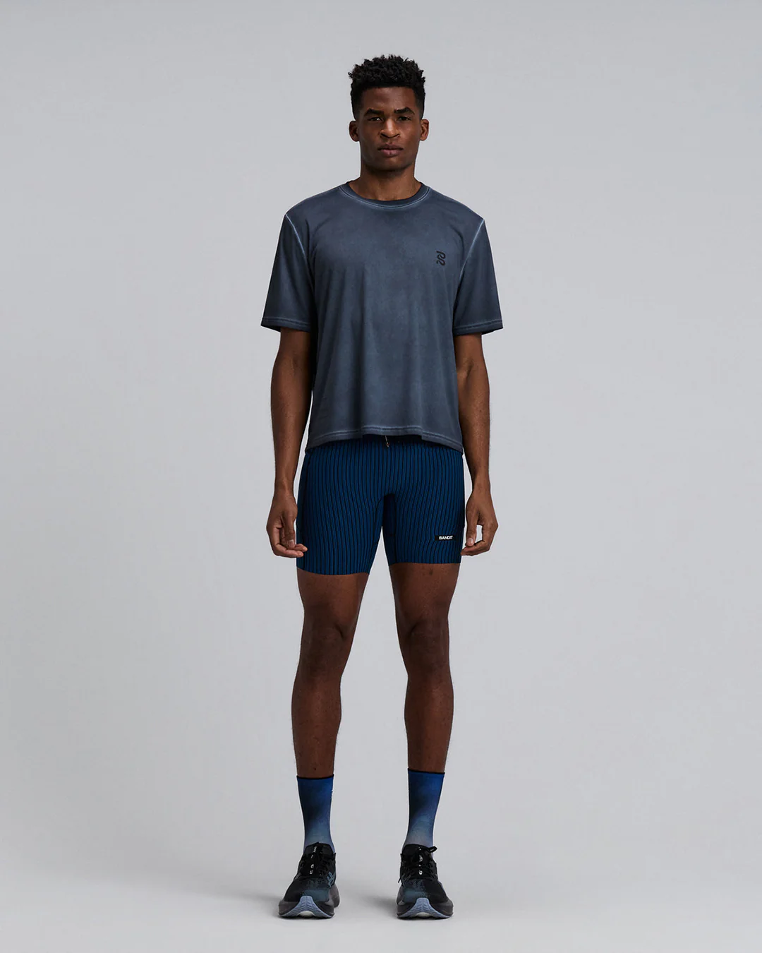 Bandit Men's FrioSoftâ„¢ Performance Box Tee "Anthracite SaltFadeâ„¢" - Image 7