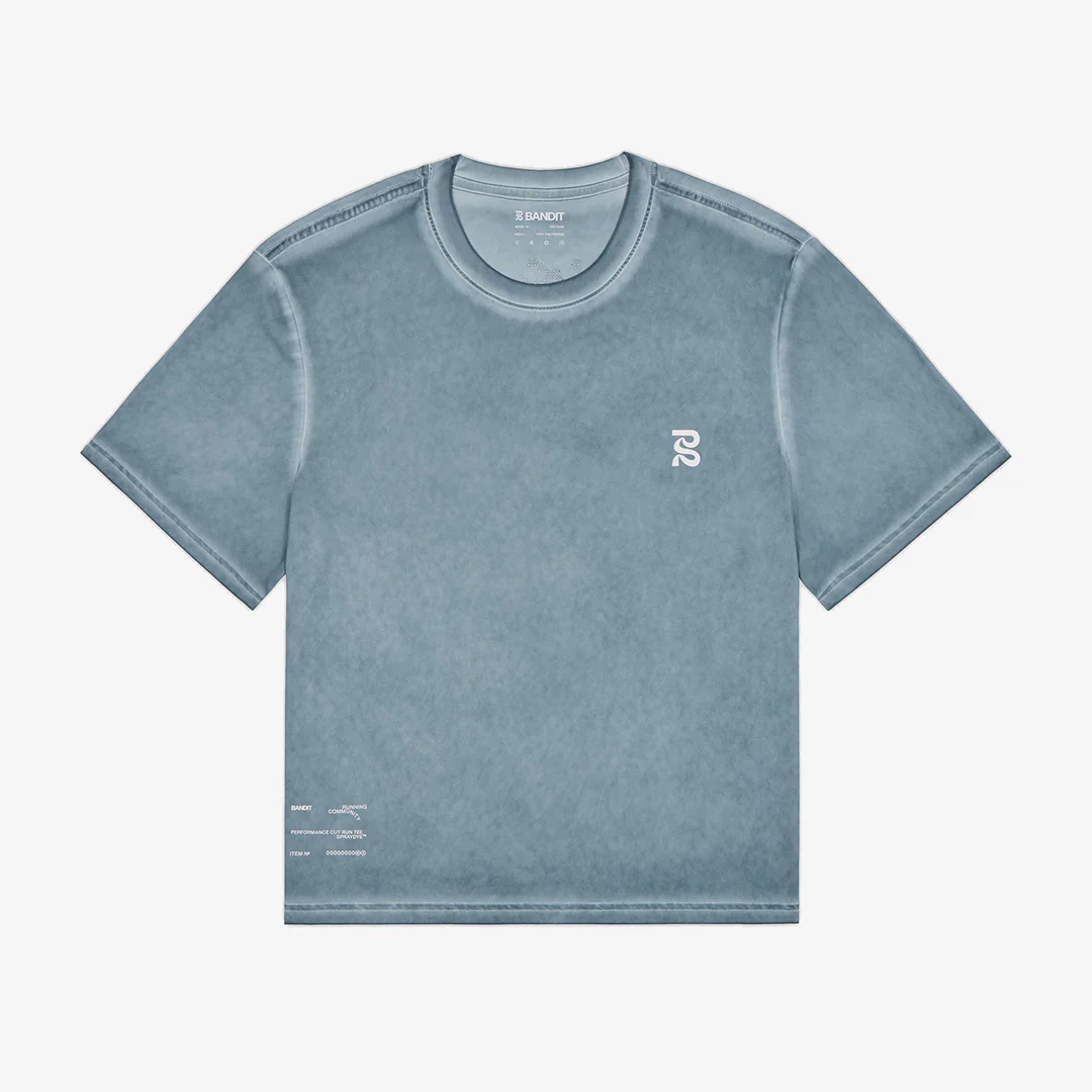 Bandit Men's FrioSoftâ„¢ Performance Box Tee "Tranquil Blue SaltFadeâ„¢"