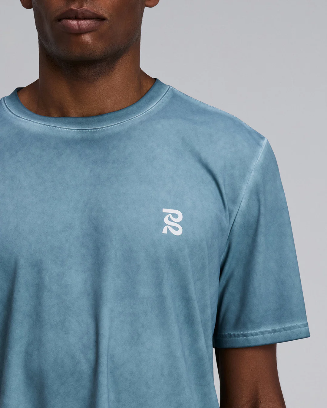 Bandit Men's FrioSoftâ„¢ Performance Box Tee "Tranquil Blue SaltFadeâ„¢" - Image 4