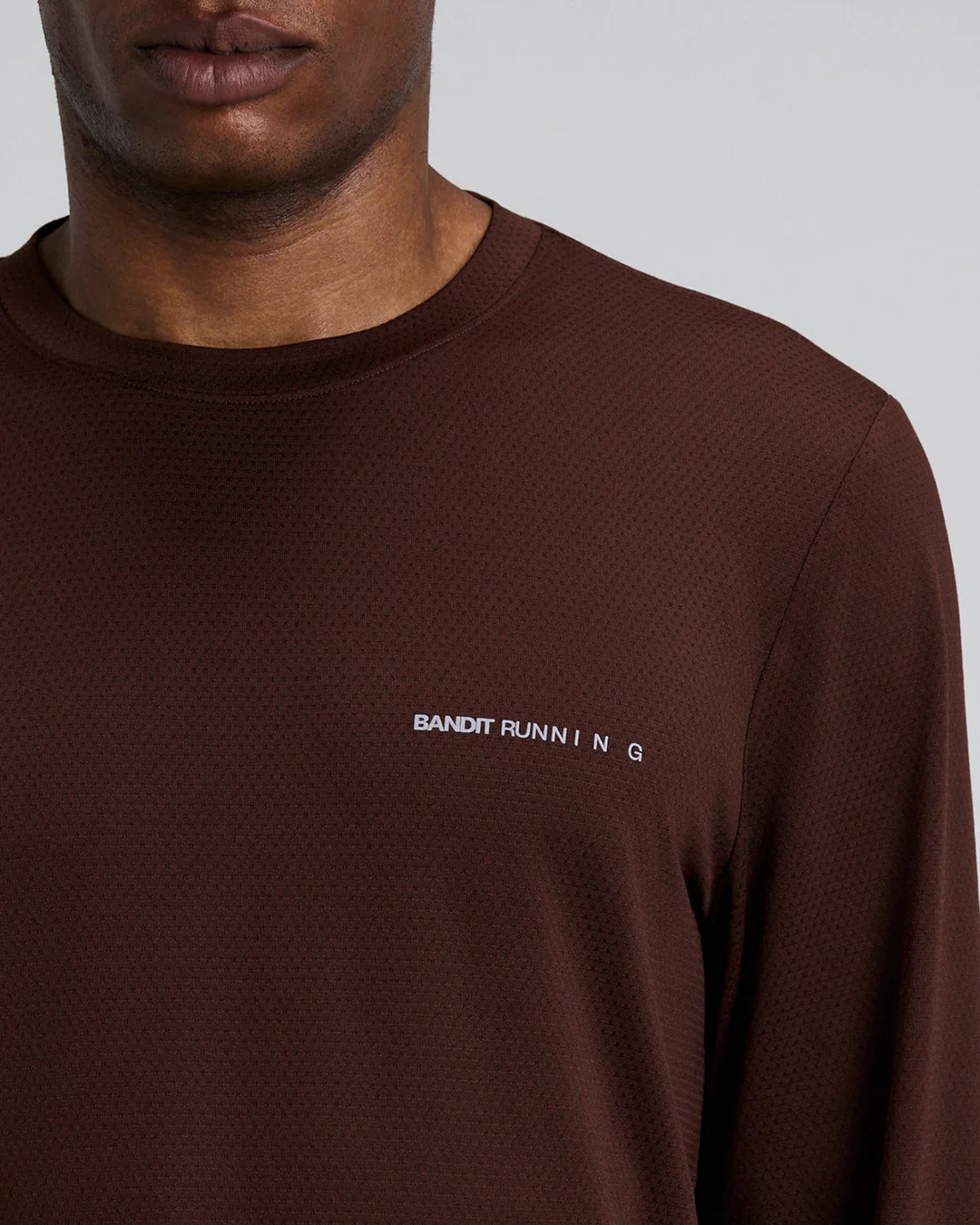 Bandit Men's Micromeshâ„¢ Long Sleeve Tee "Cacao" - Image 5