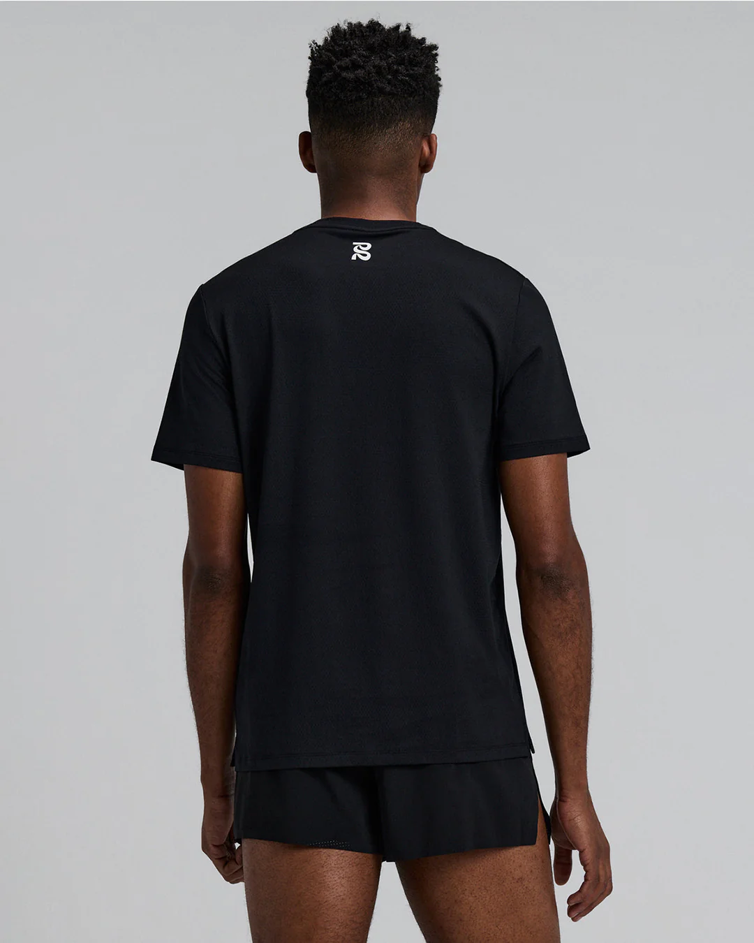 Bandit Men's Micromesh™ Run Tee "Black" - Image 3
