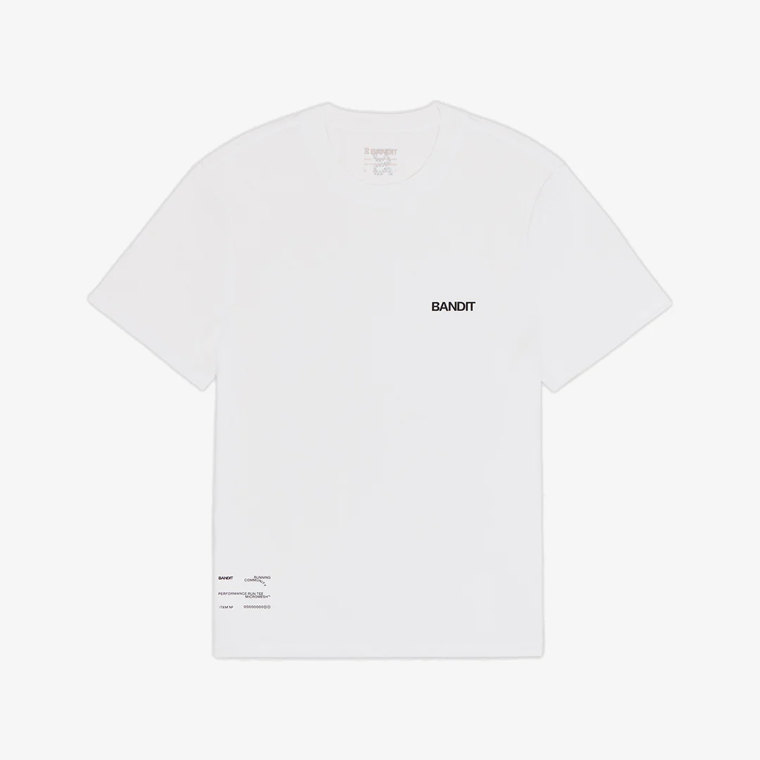 Bandit Men's Micromeshâ„¢ Run Tee "White"