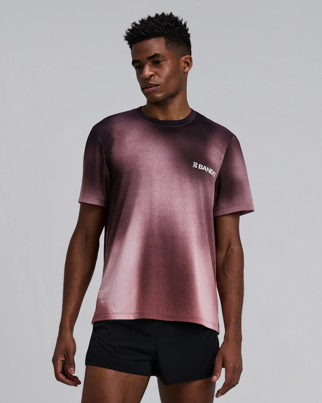 Bandit Men's Specterâ„¢ Performance Tee "Flow State Mahogany Multi" - Image 2