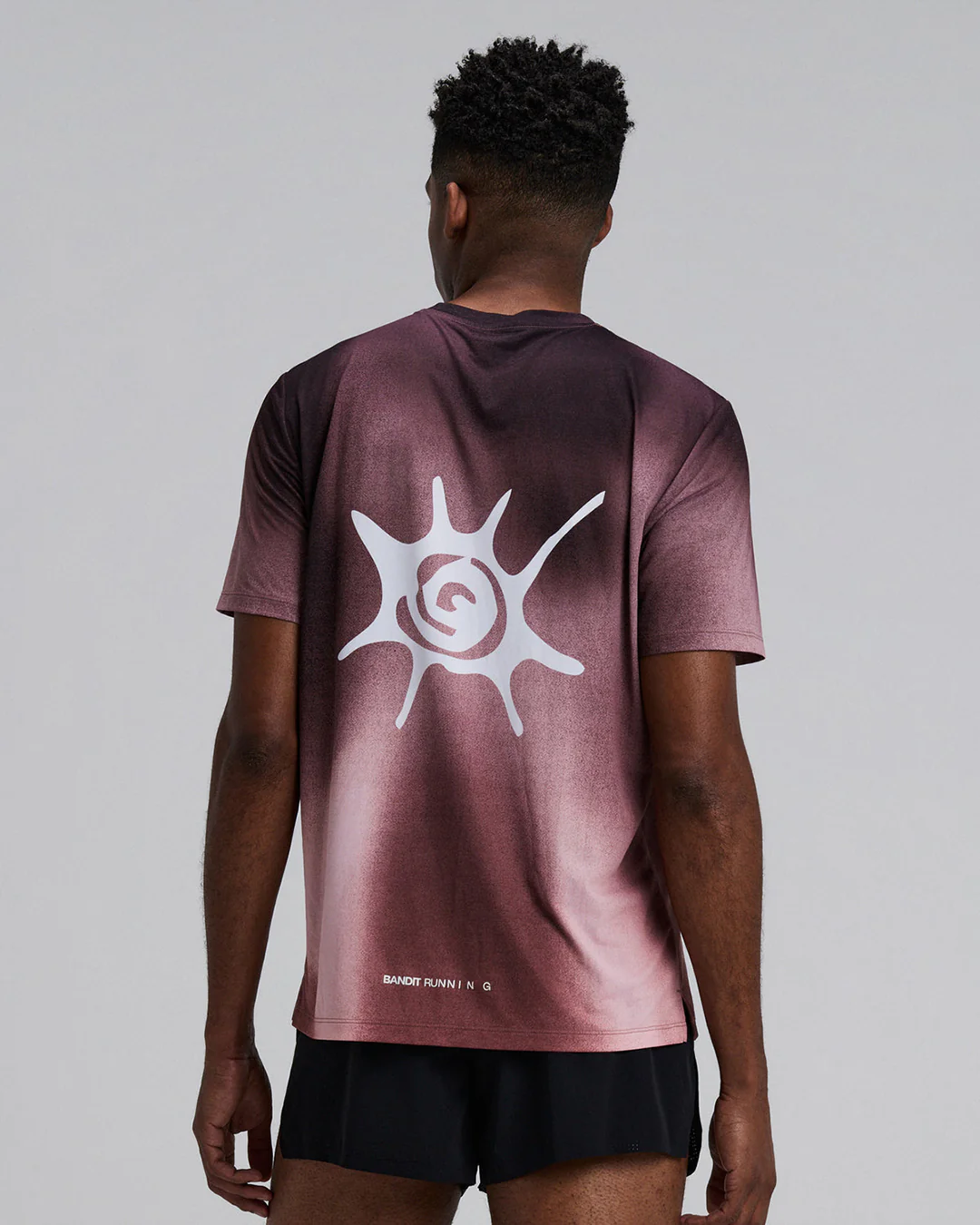 Bandit Men's Specterâ„¢ Performance Tee "Flow State Mahogany Multi" - Image 3