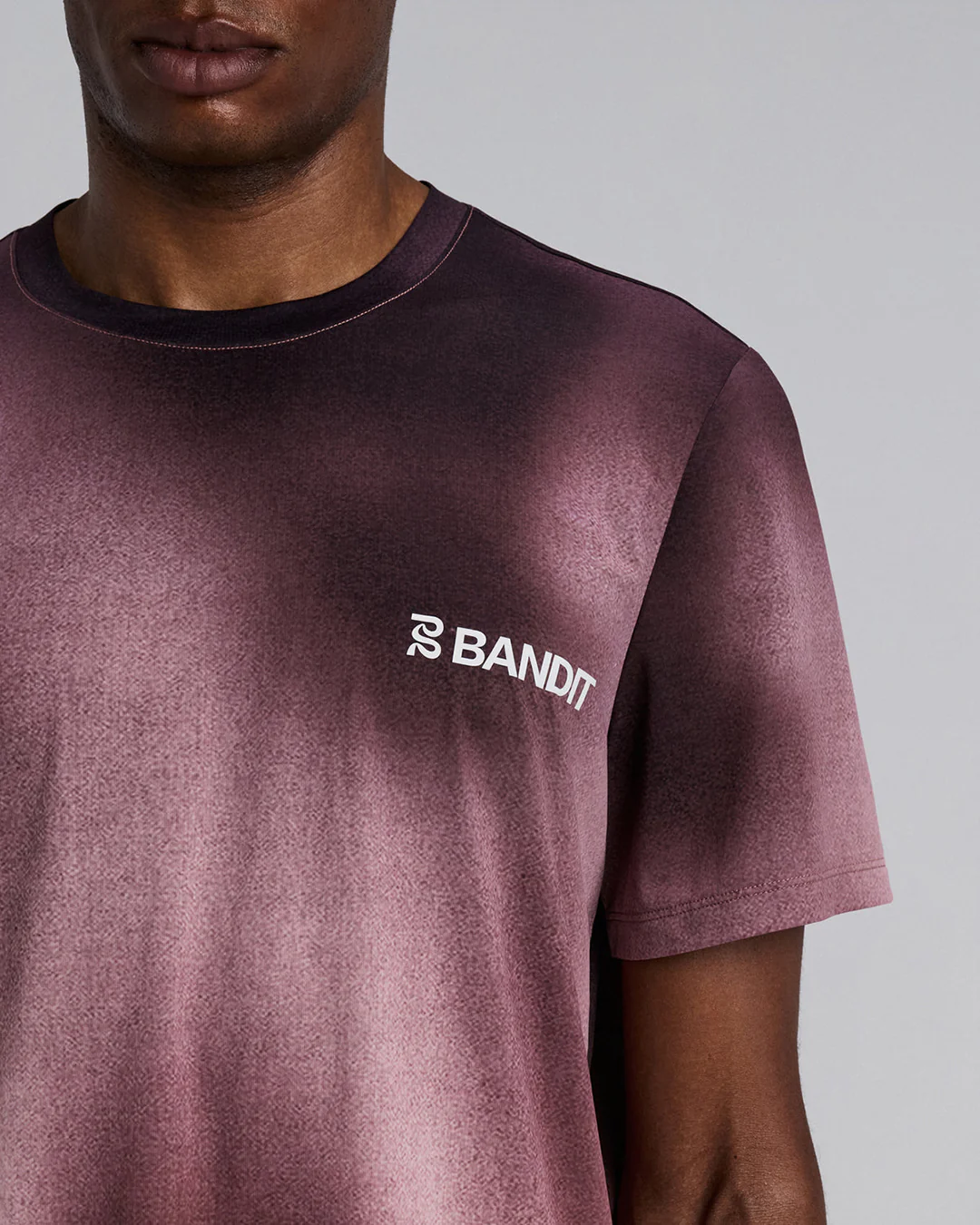 Bandit Men's Specterâ„¢ Performance Tee "Flow State Mahogany Multi" - Image 4