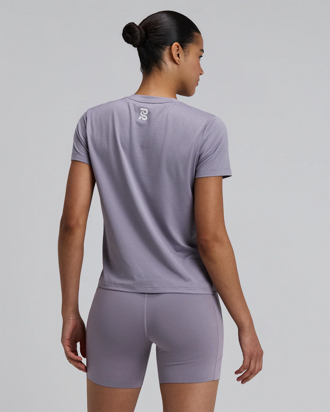 Bandit Women's Micromesh™ Run Tee "Violet Fog" - Image 3