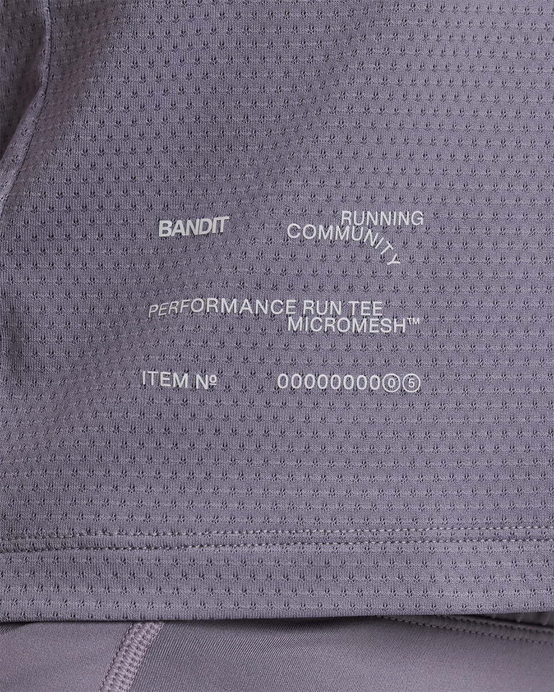 Bandit Women's Micromesh™ Run Tee "Violet Fog" - Image 6