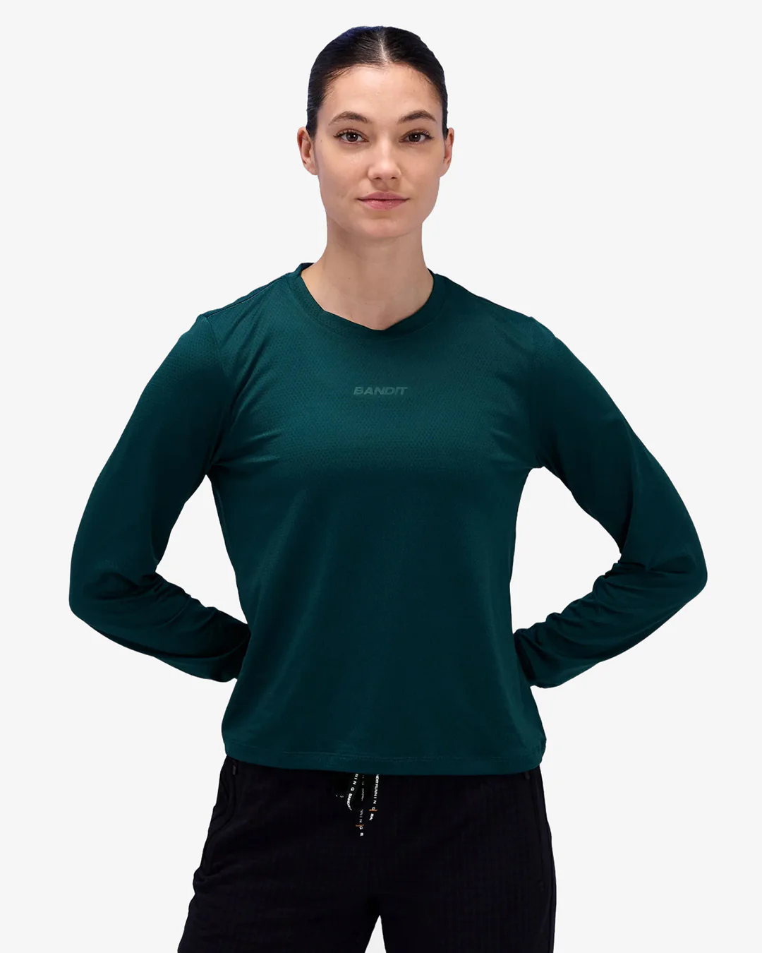 Bandit Women's Micromeshâ„¢ Long Sleeve Tee "Storm" - Image 2