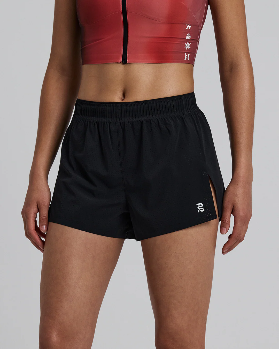 Bandit Women's Ventoâ„¢ Next-Gen 3" Split Shorts "Black" - Image 2