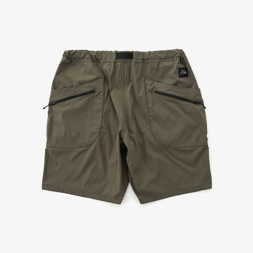 Cayl Men's 8 Pocket Hiking Shorts "Khaki" - Image 2