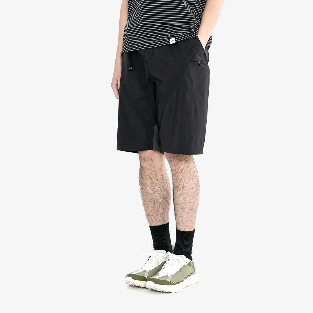 Cayl Men's Bloc Shorts "Black" - Image 4