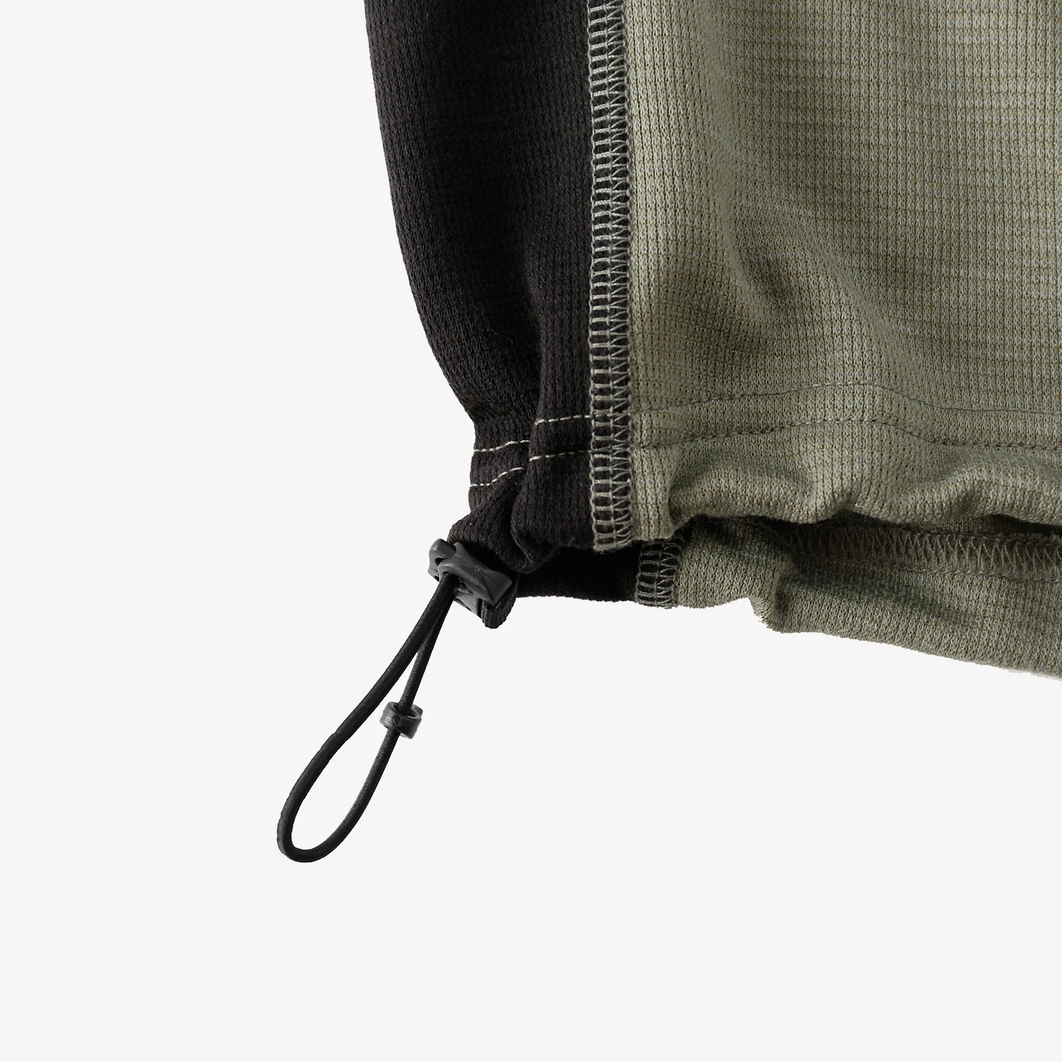 Cayl Men's Live Wool Zip Up Coolmax Hooded Sweatshirt "Khaki" - Image 9