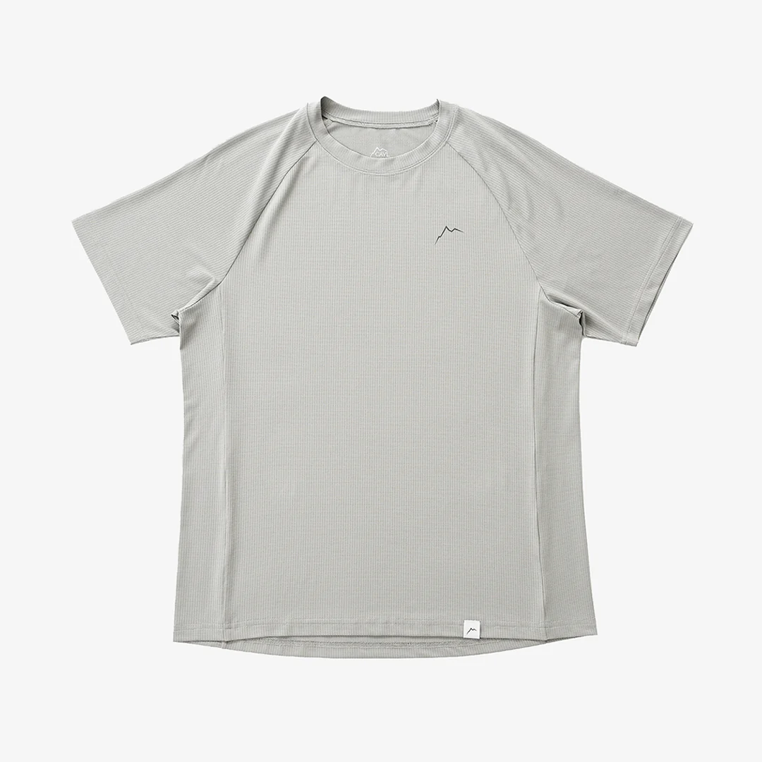 Cayl Men's Logo Air Shortsleeve T-Shirt "Light Grey"