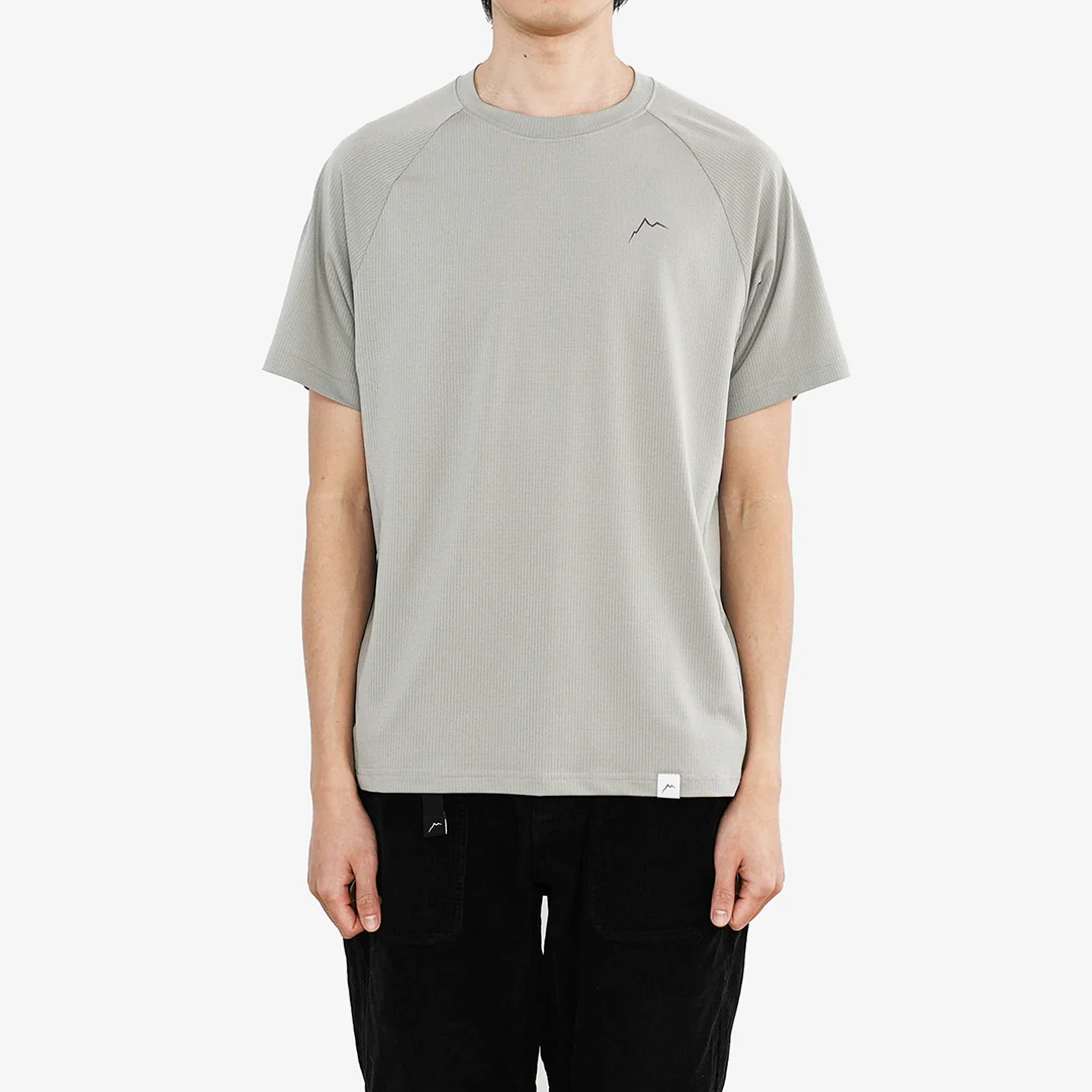 Cayl Men's Logo Air Shortsleeve T-Shirt "Light Grey" - Image 2