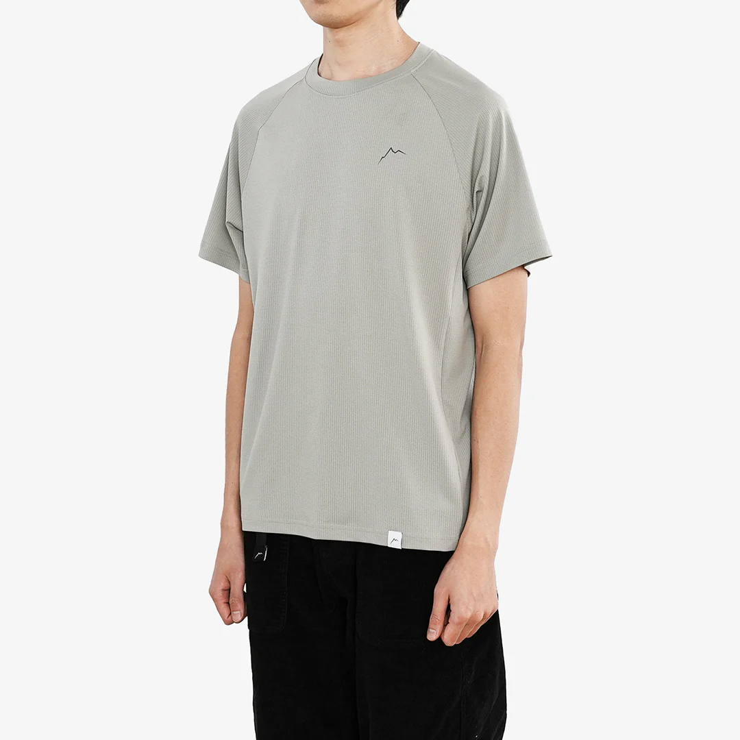 Cayl Men's Logo Air Shortsleeve T-Shirt "Light Grey" - Image 3
