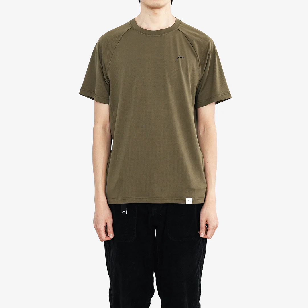 Cayl Men's Logo Air Shortsleeve T-Shirt "Olive" - Image 2