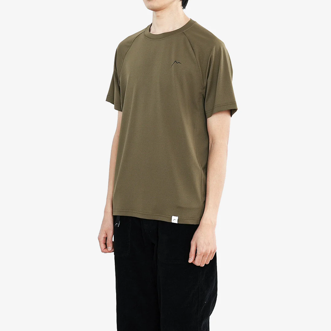 Cayl Men's Logo Air Shortsleeve T-Shirt "Olive" - Image 3