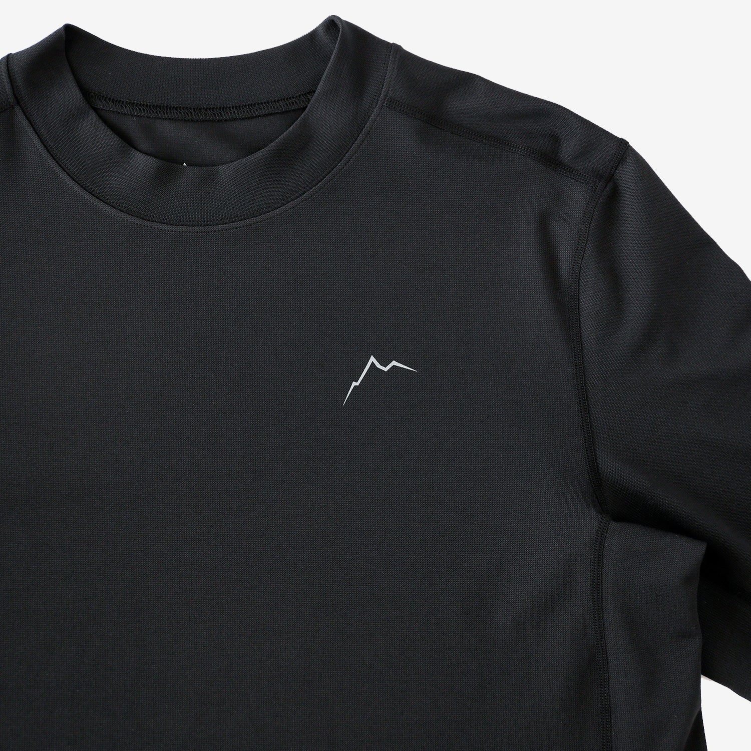 Cayl Men's PolartecĀ® Delta PQ Long Sleeve Tee "Black" - Image 4