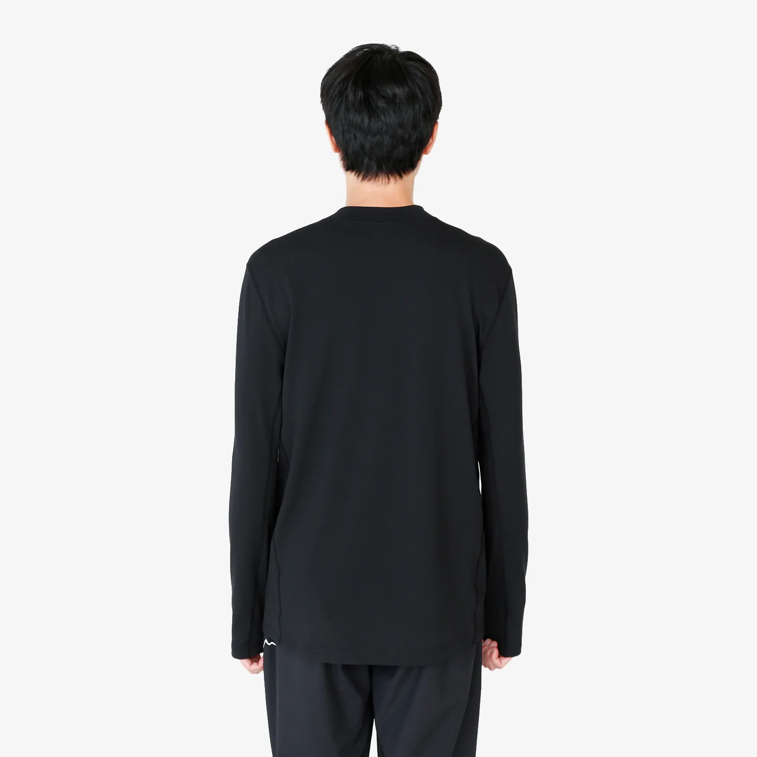 Cayl Men's PolartecĀ® Delta PQ Long Sleeve Tee "Black" - Image 9