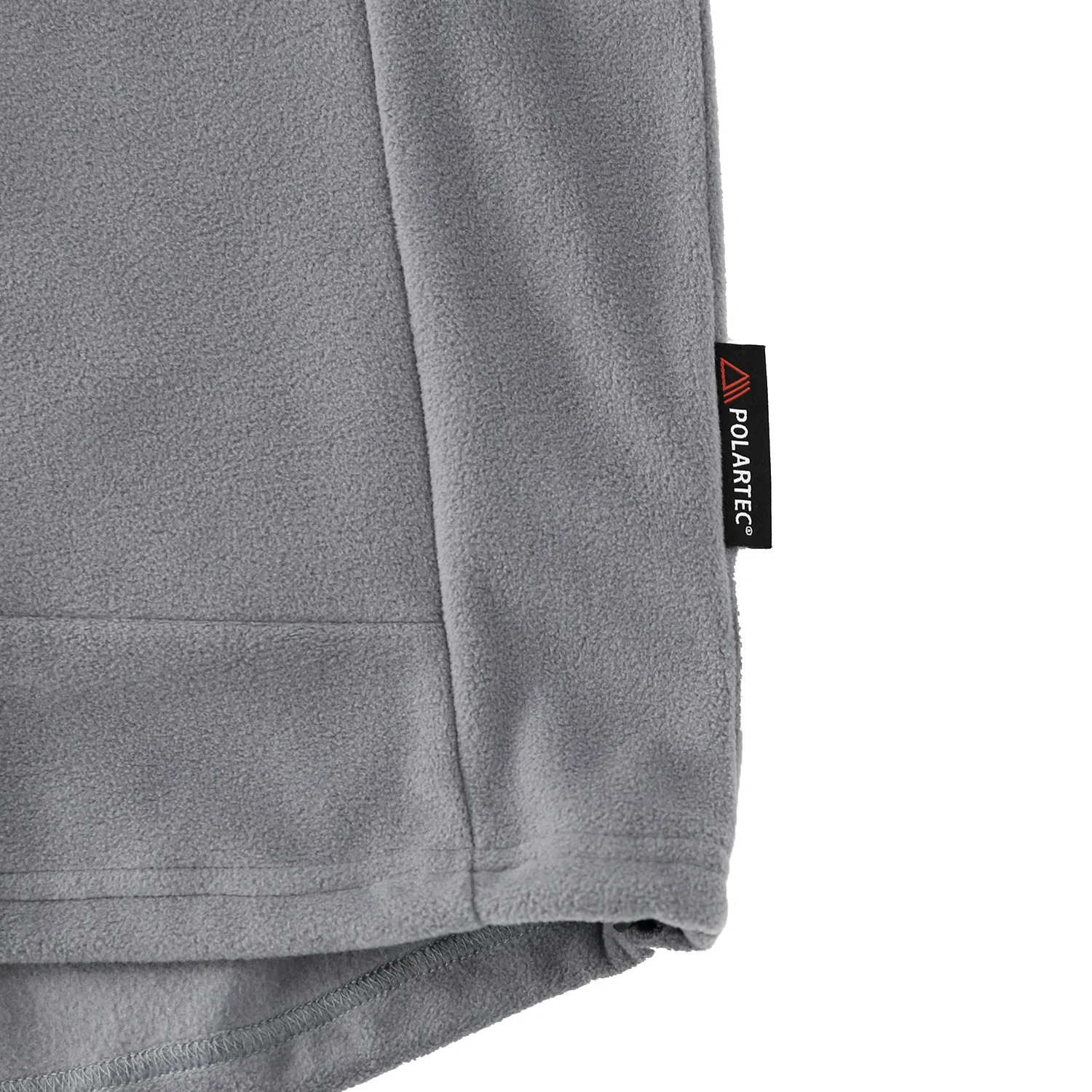 Cayl Men's PolartecĀ® Micro Fleece Jacket "Light Grey" - Image 5