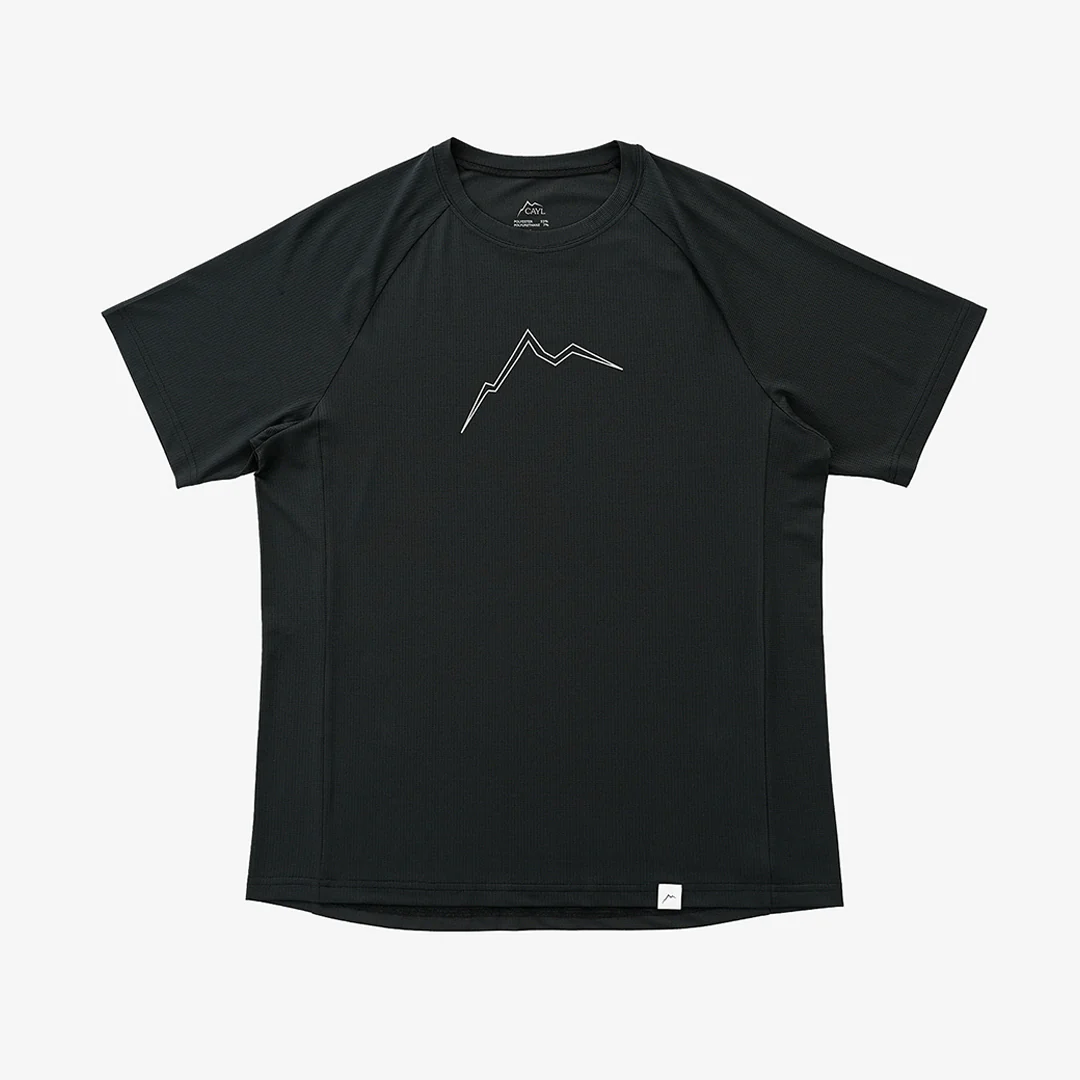 Cayl Men's Reflect Logo Air Shortsleeve T-Shirt "Black"