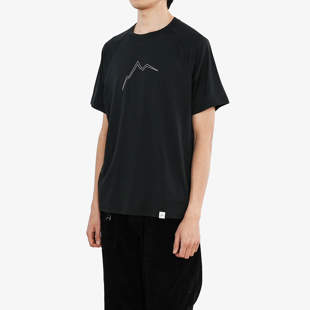 Cayl Men's Reflect Logo Air Shortsleeve T-Shirt "Black" - Image 2