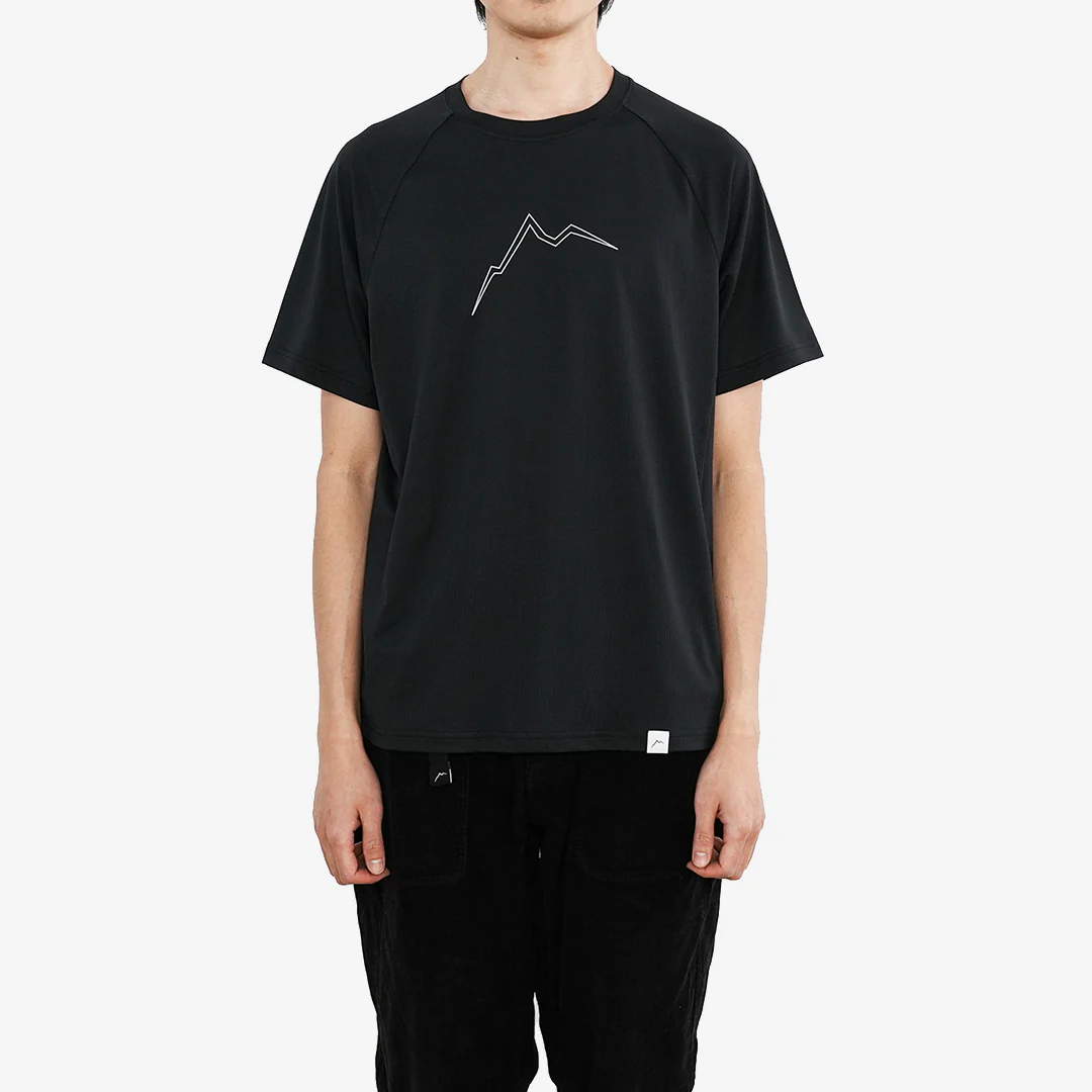 Cayl Men's Reflect Logo Air Shortsleeve T-Shirt "Black" - Image 3