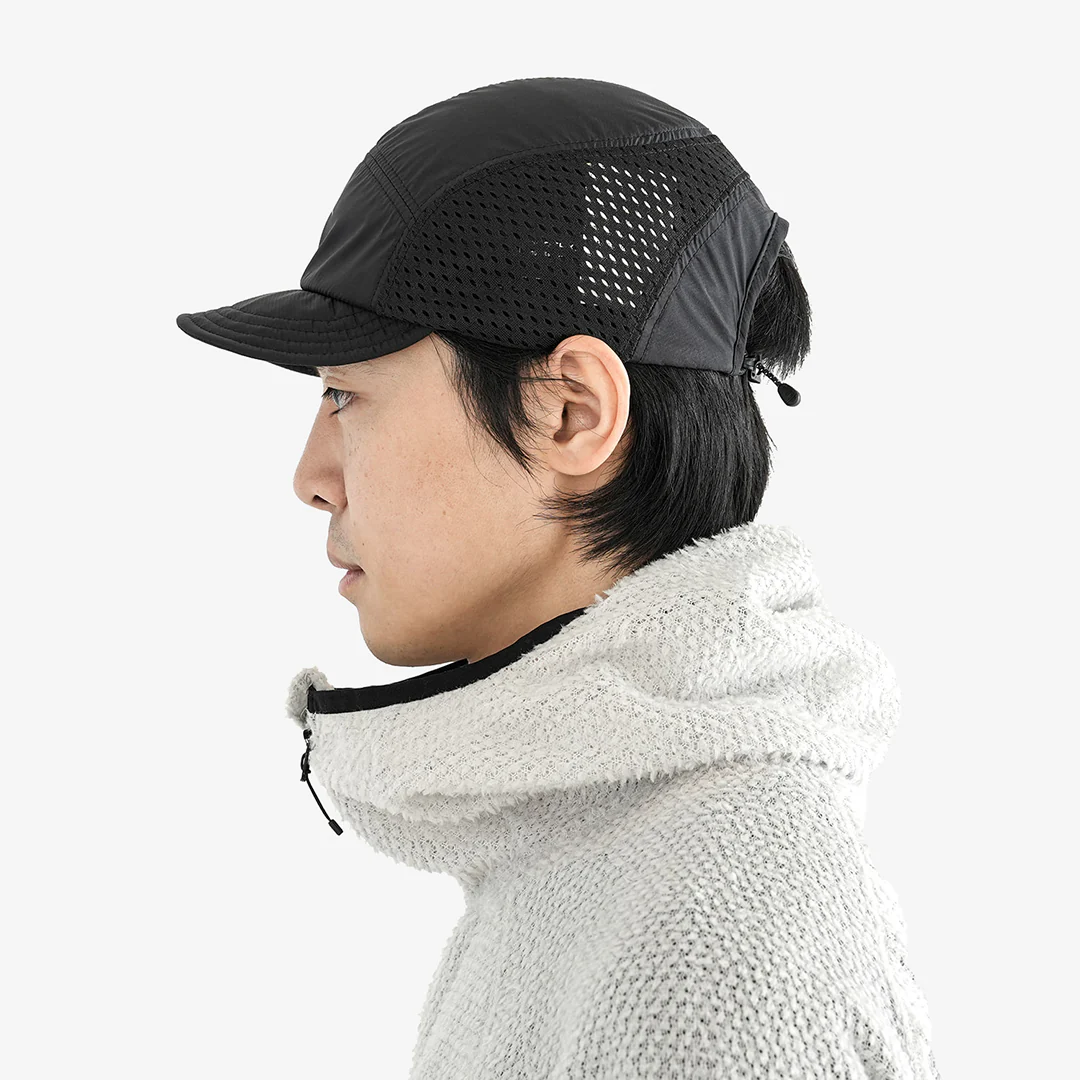 Cayl Unisex EQ Mesh Curve Cap "Black" - Image 5