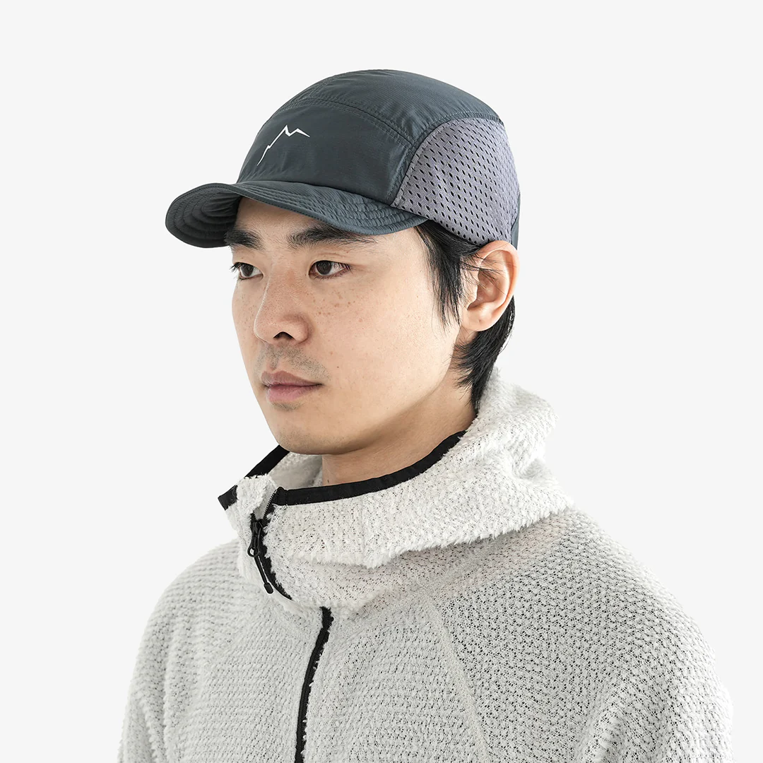 Cayl Unisex EQ Mesh Curve Cap "Denim Blue" - Image 6