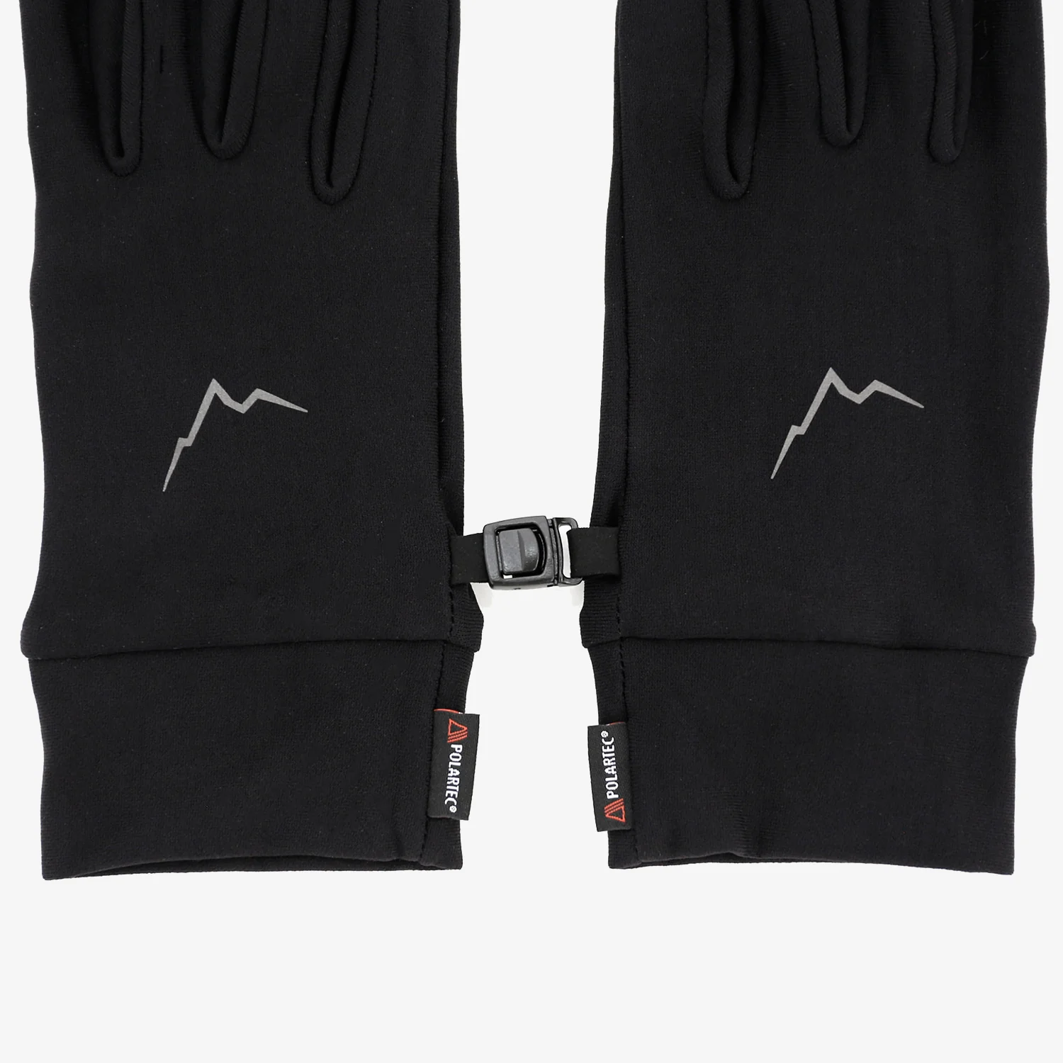 Cayl Unisex Light Powerstretch Polartec® Pro Gloves "Black" - Image 3
