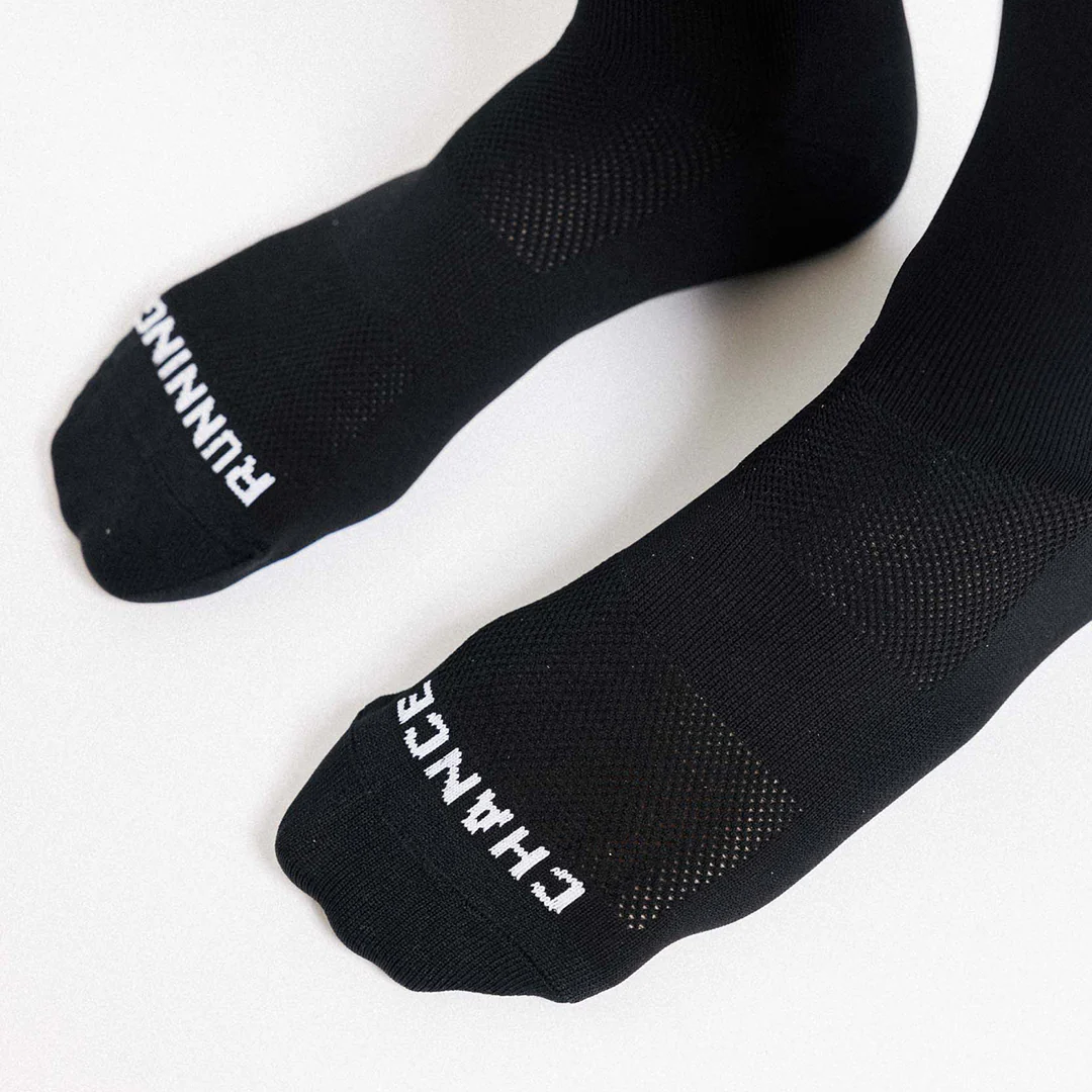 Chance Padded Trail Sock "Black/White Arrow" - Image 3