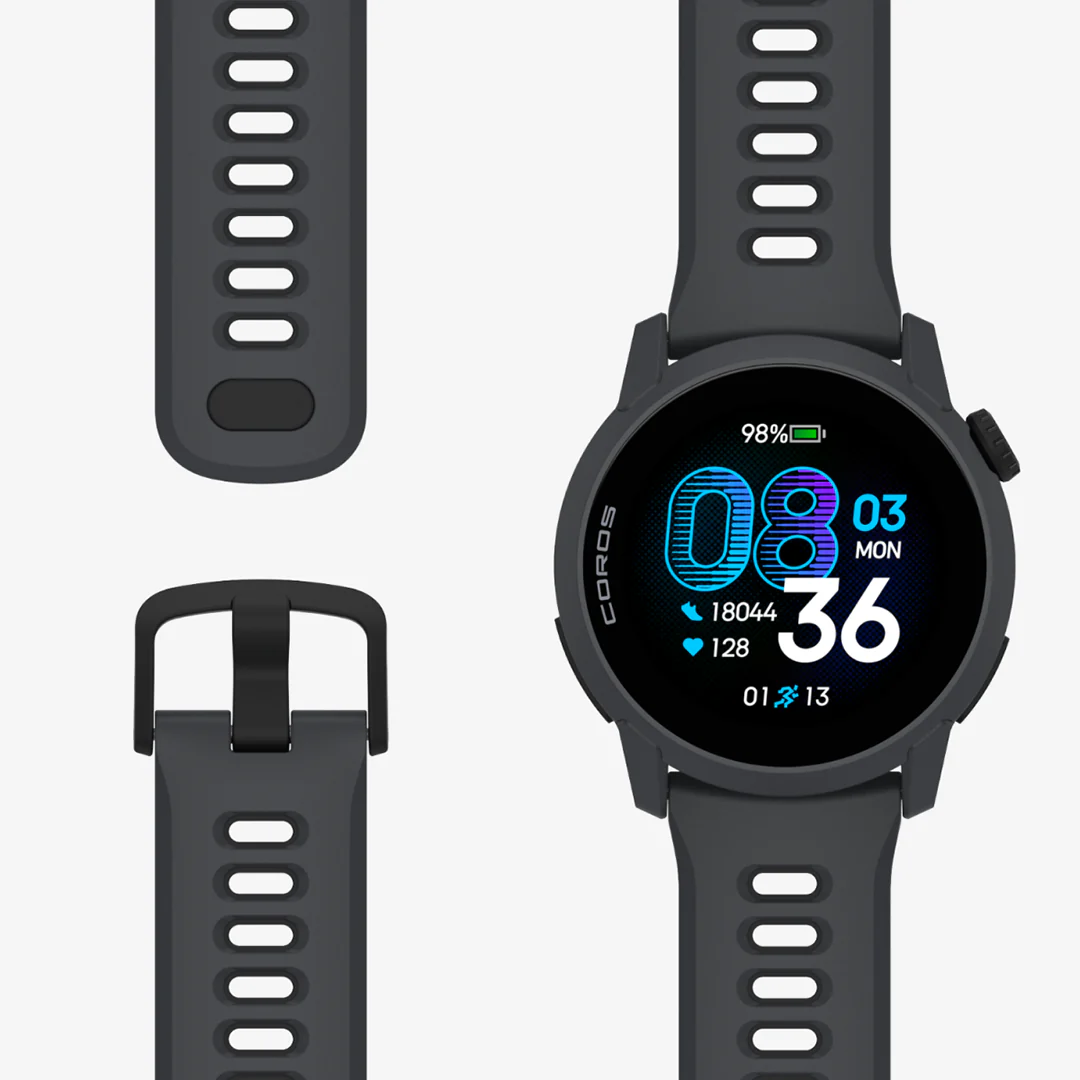 Coros Pace 4 GPS Sport Watch "Silicone Black" - Image 6