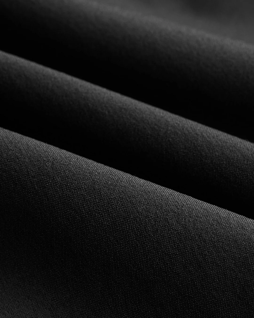 District Vision Layered Pocketed Trail Shorts "Black" - Image 3