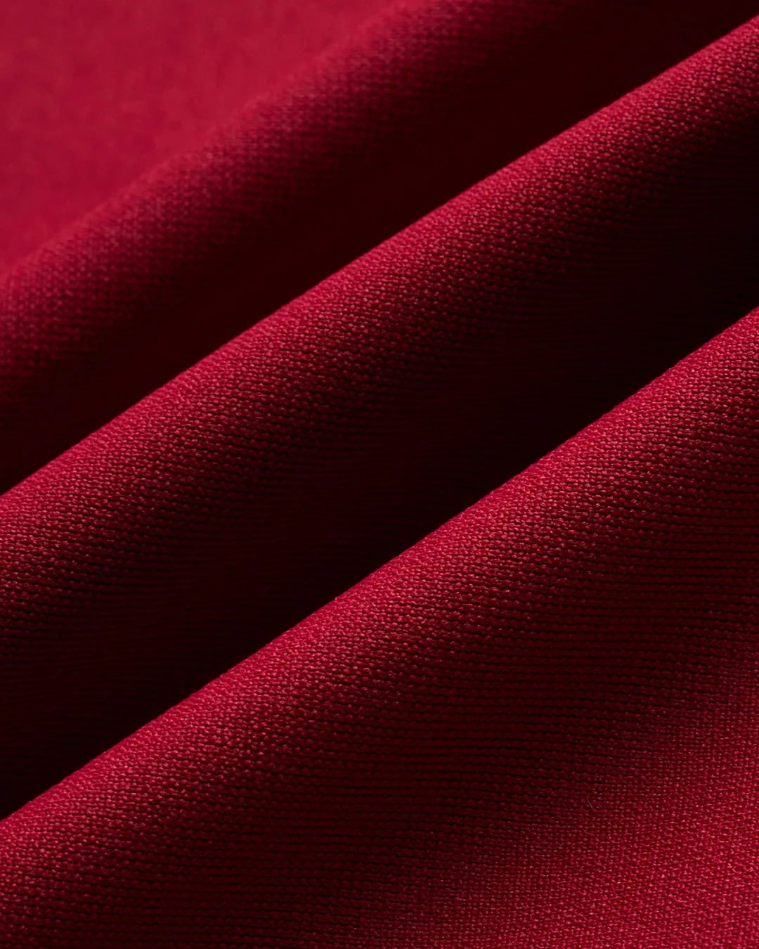 District Vision Ultralight Aloe Long Sleeve Tee "Cardinal" - Image 3
