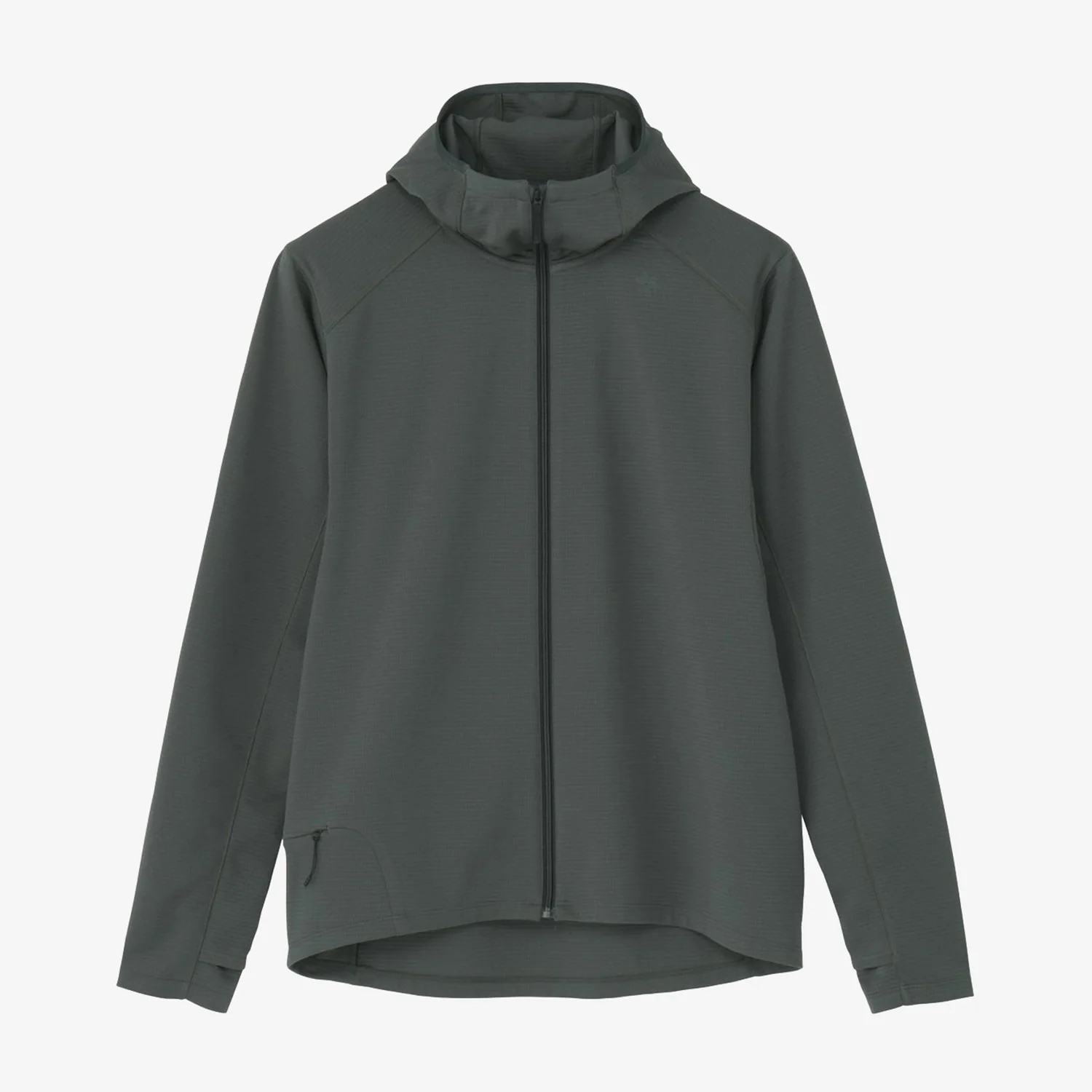 Goldwin Men's Dual Layered L/S Hoodie "Cloud Gray"
