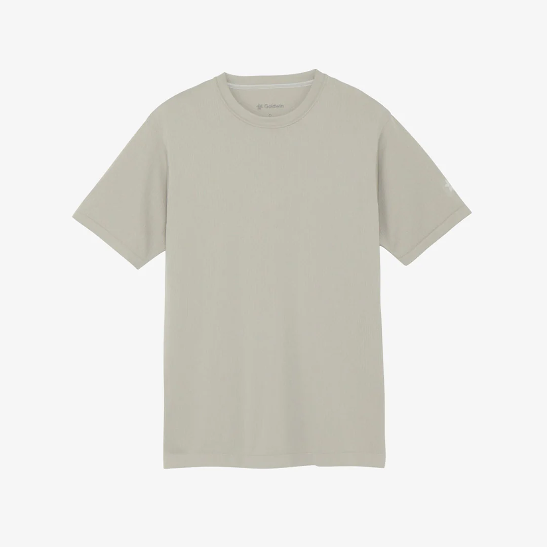 Goldwin Men's Convexity Dry T-shirt "Beige Haze"