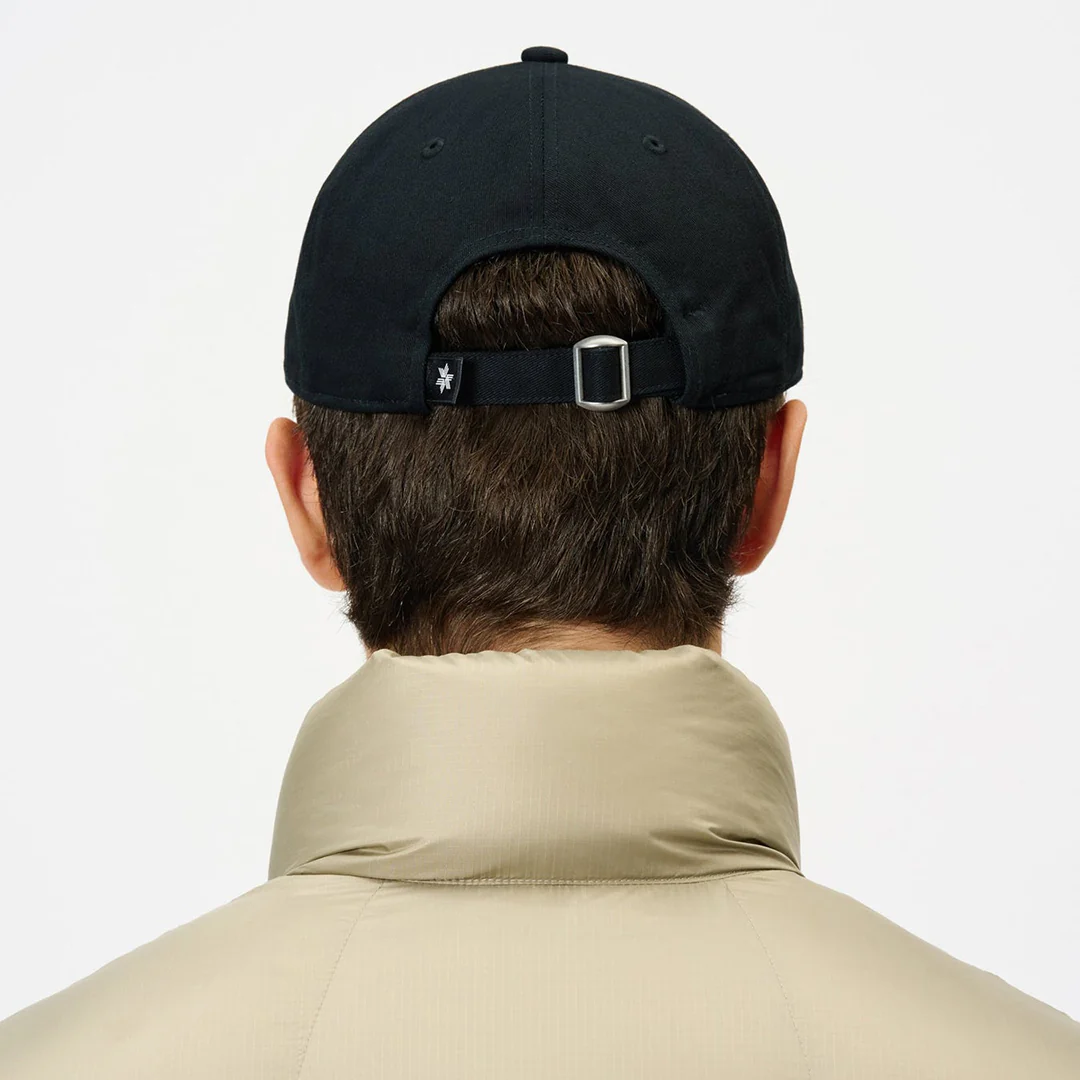 Goldwin Men's Logo Cotton Cap "Dark Navy" - Image 3