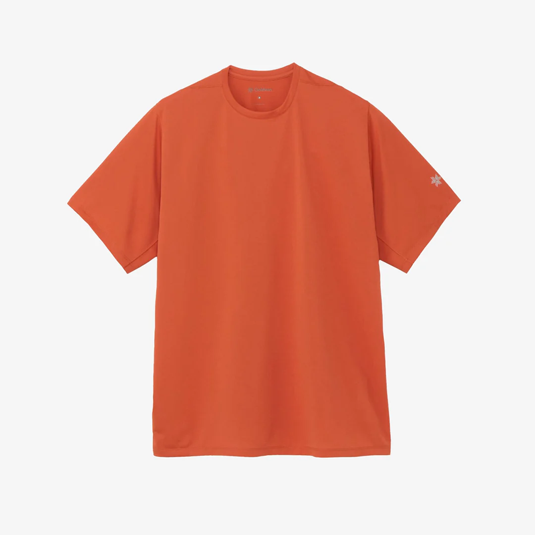 Goldwin Men's WF-Dry T-shirt "Carnelian"