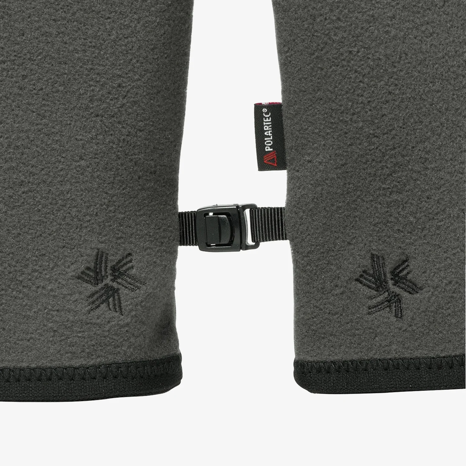 Goldwin Unisex Polartec Power Stretch Gloves "Shadow Gray" - Image 3