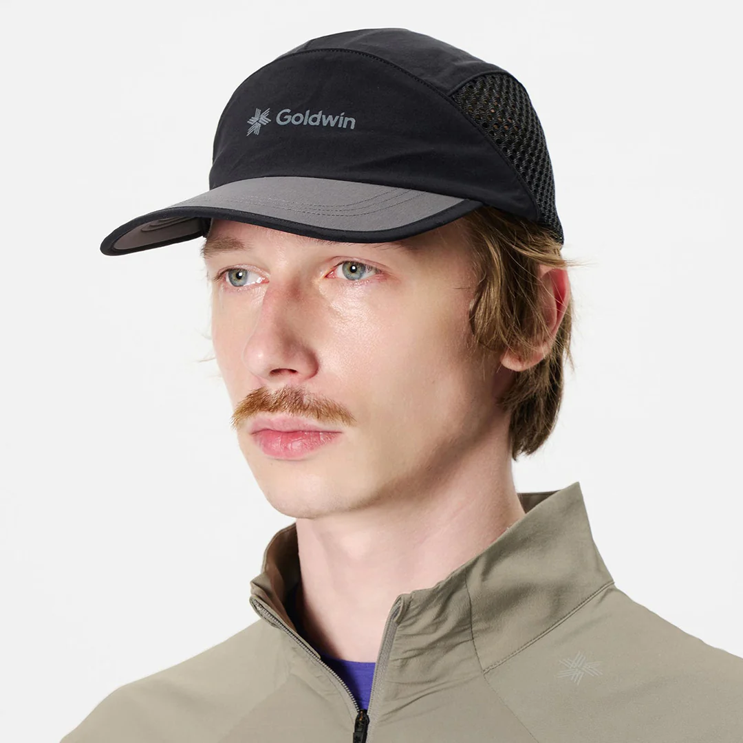 Goldwin Utility Jet Mesh Cap "Black/Charcoal Grey" - Image 2