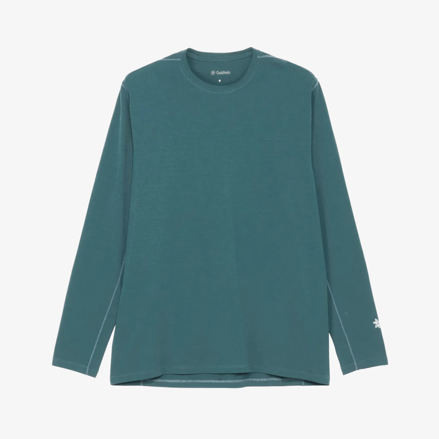 Goldwin Men's WF-Dry L/S T-shirt "Moss Agate"